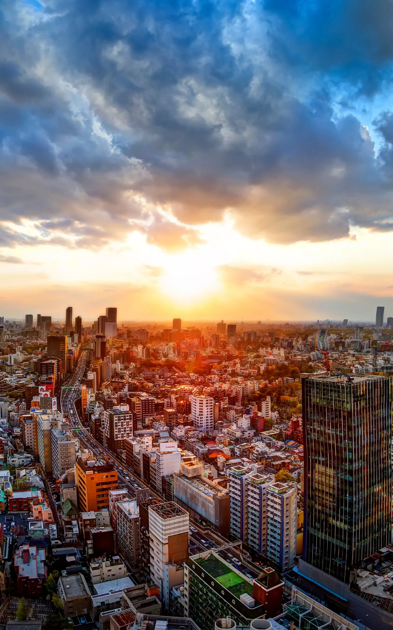 Download Man Made Tokyo Phone Wallpaper