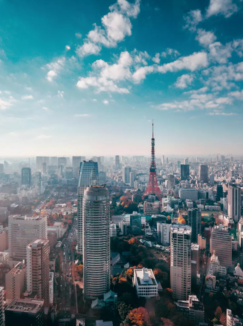 dazzling views from Tokyo's skyscrapers