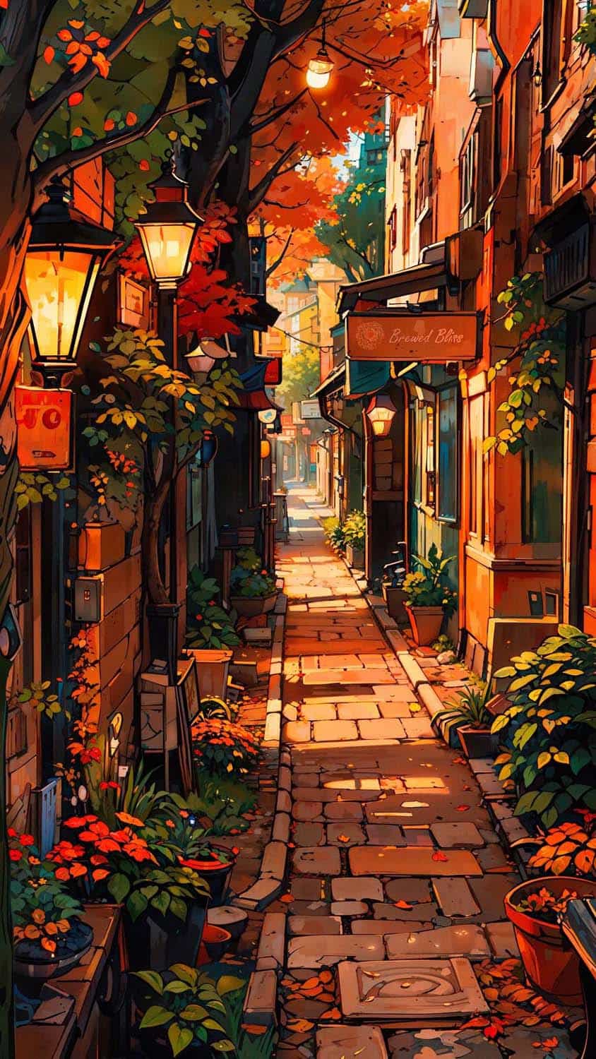 Tokyo Street iPhone Wallpaper