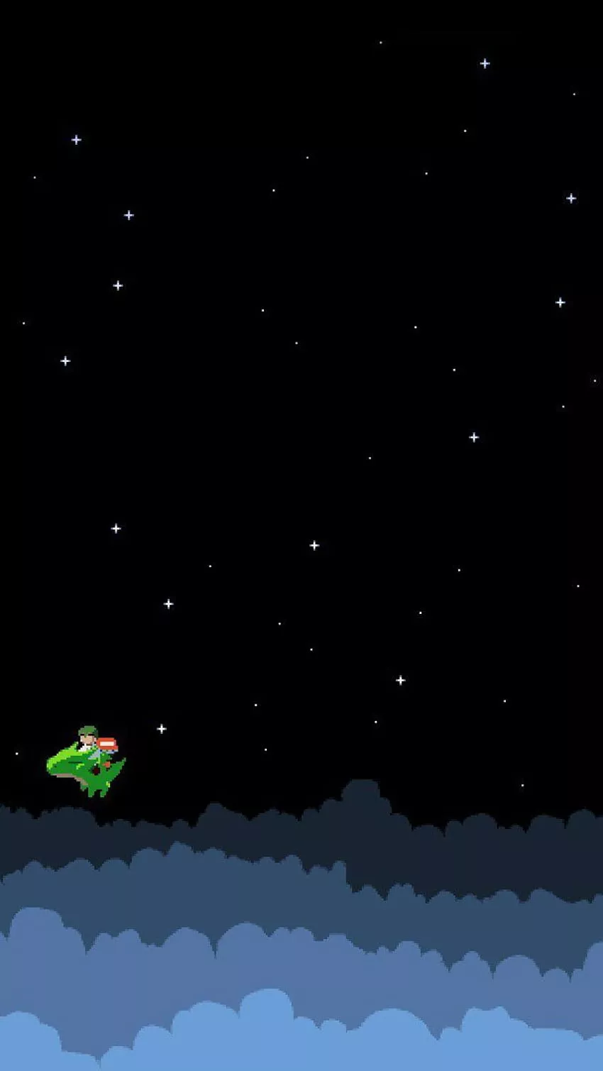 pixel night HD phone wallpaper