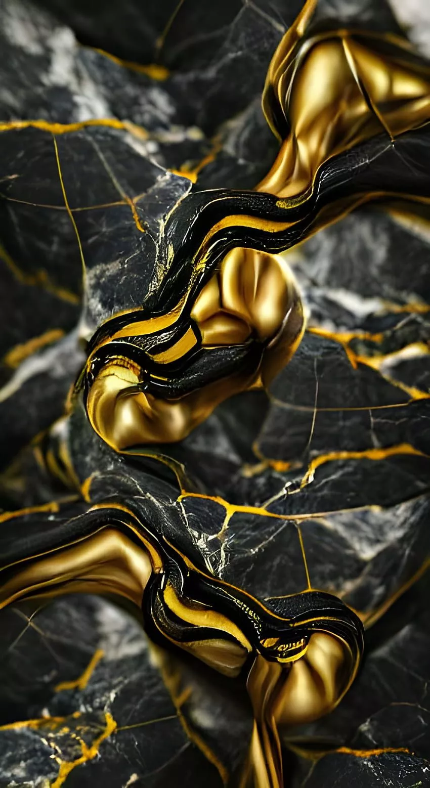 Black gold HD wallpaper