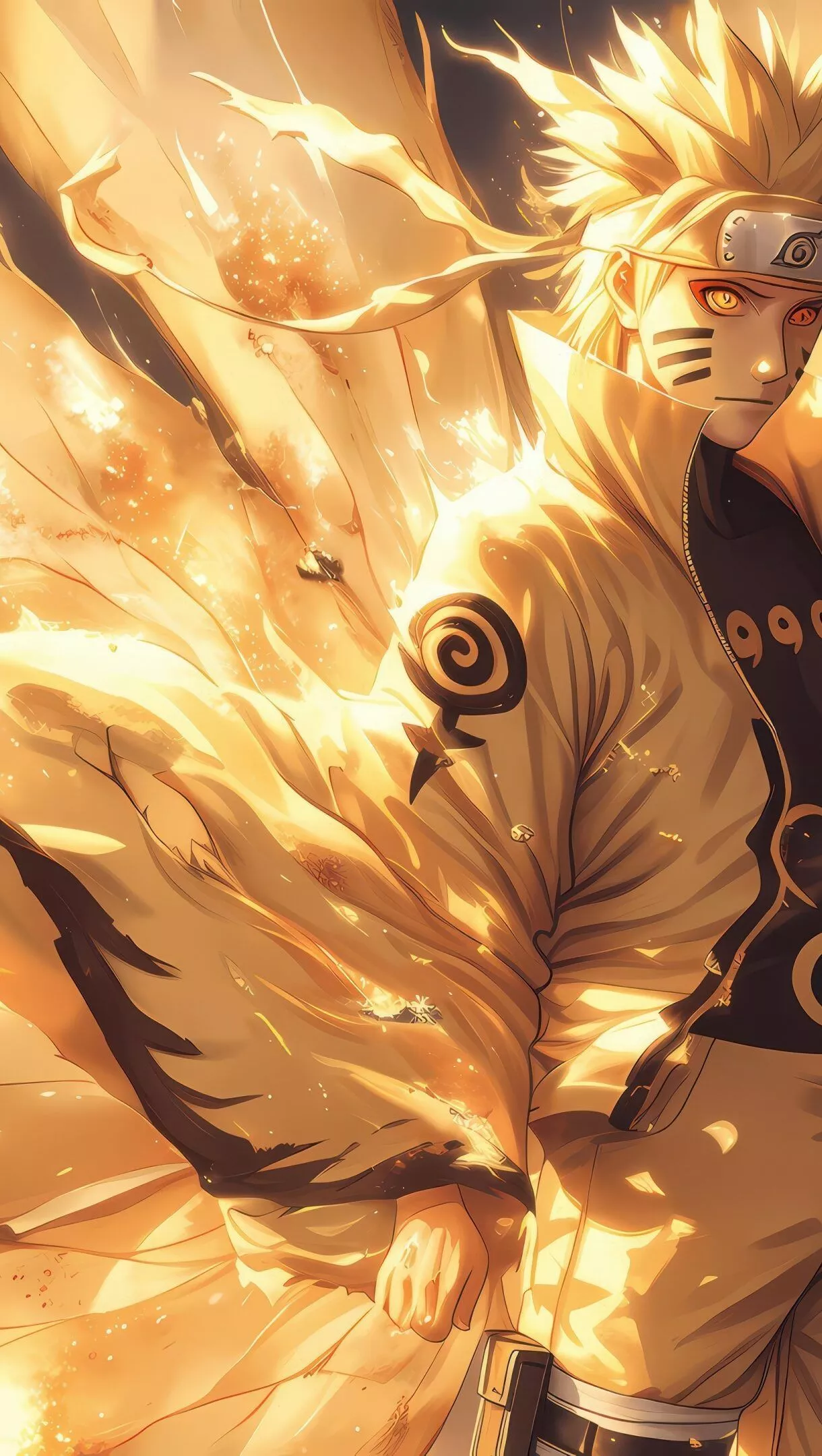 Naruto Uzumaki Kurama 4K Wallpaper