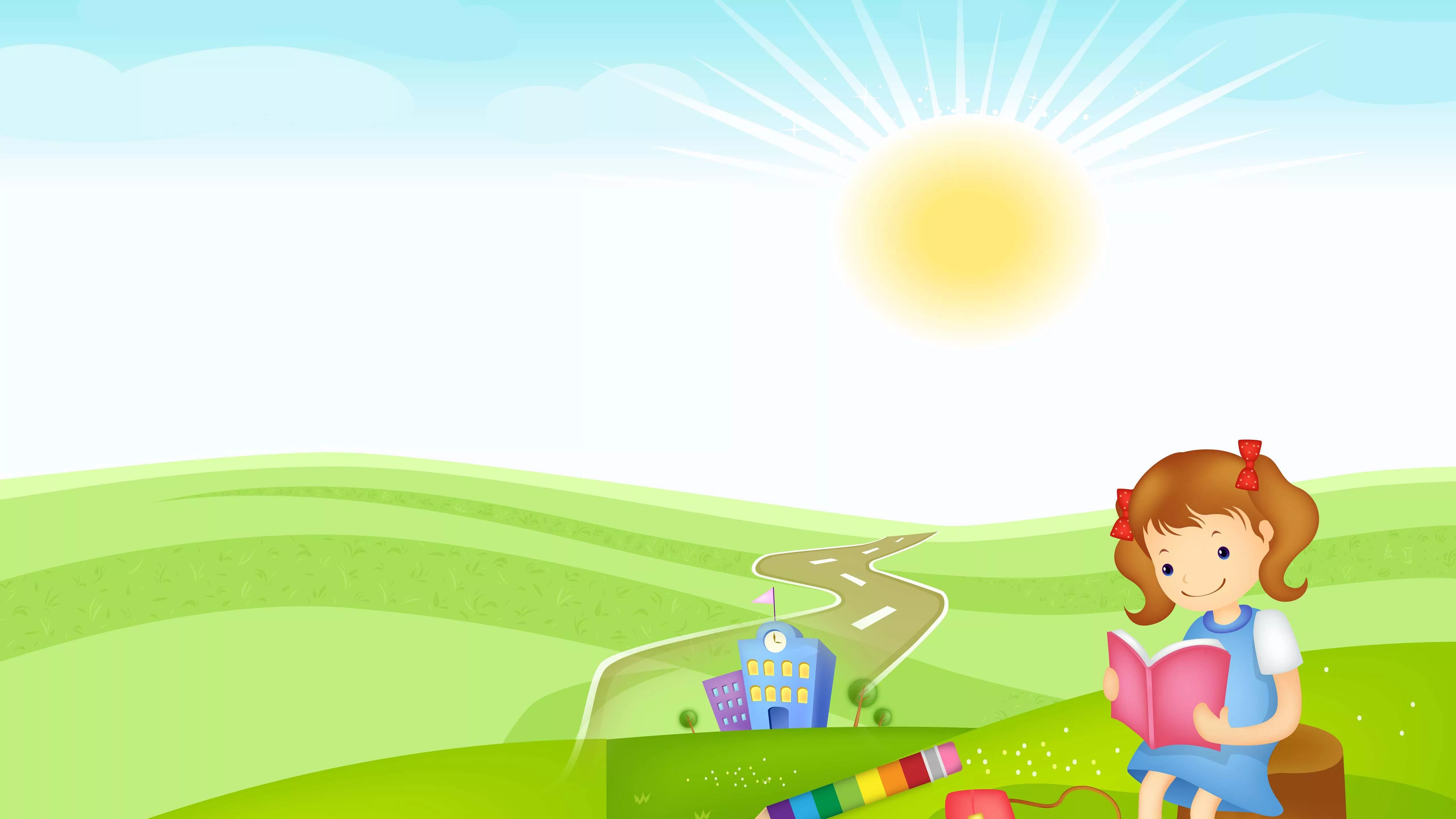 Reading Book 4K 5K HD Kids