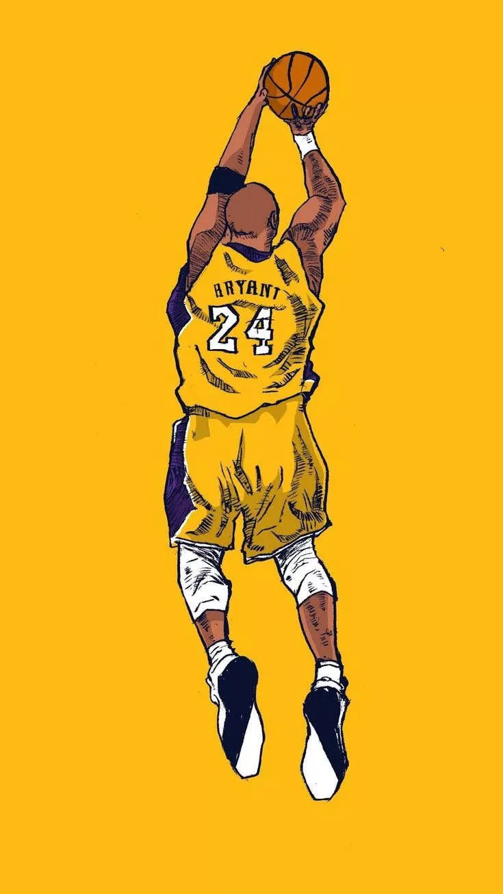 Kobe Bryant Cool Basketball iPhone