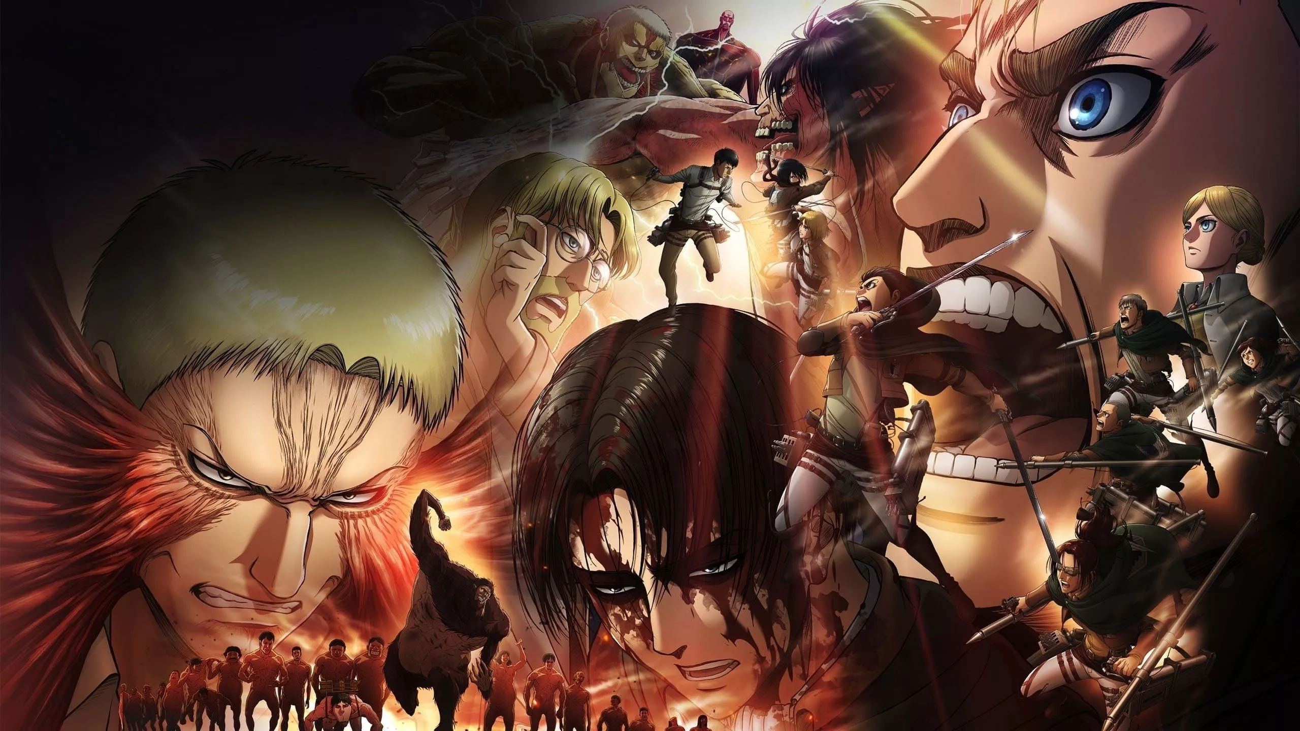 Anime Attack On Titan 2023 Poster Wallpaper, HD TV Series 4K Wallpaper, Image and Background