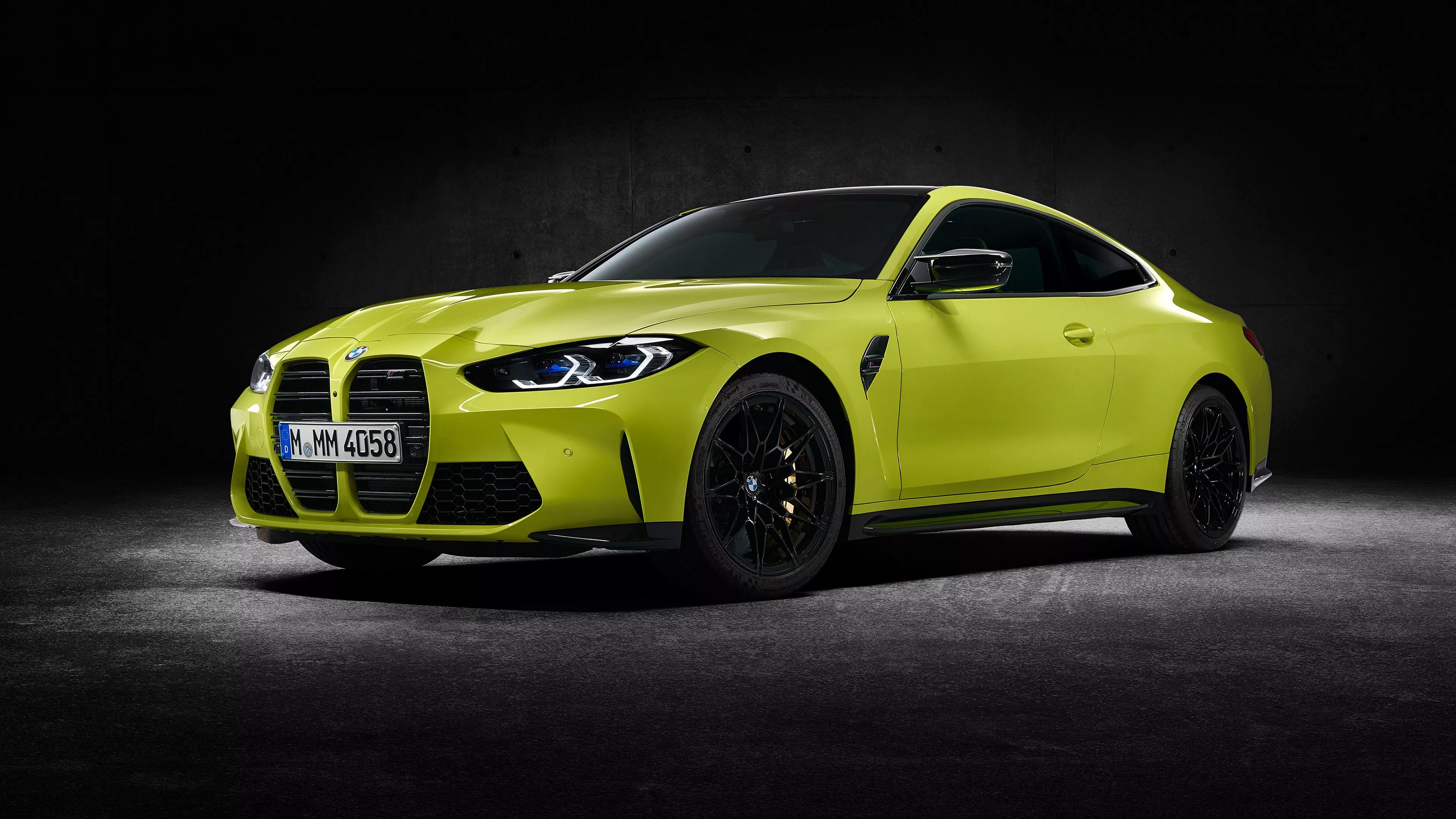 BMW Green M4 Competition 2020 4K HD