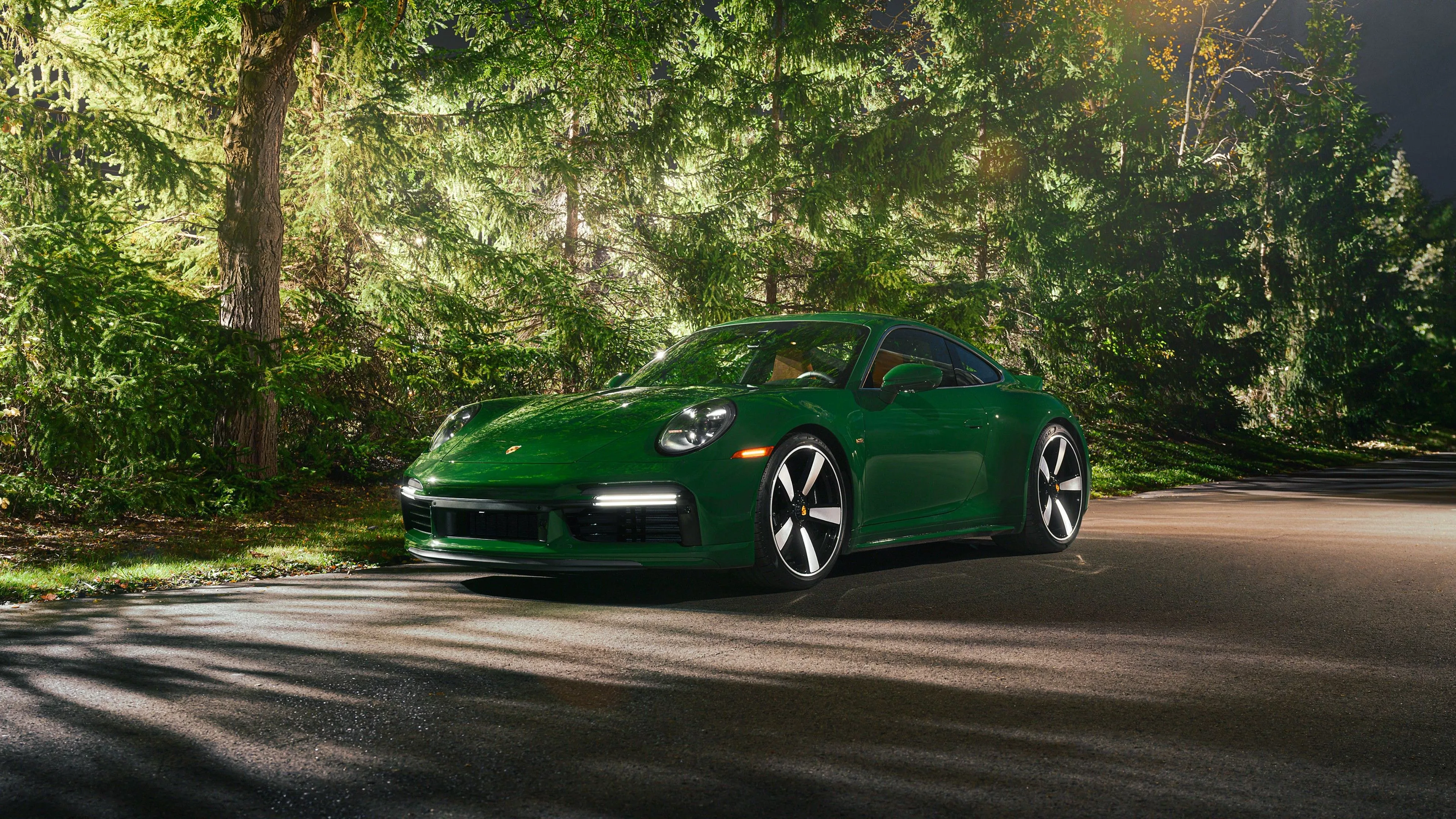 Green Porsche 911 Sport Classic 2023