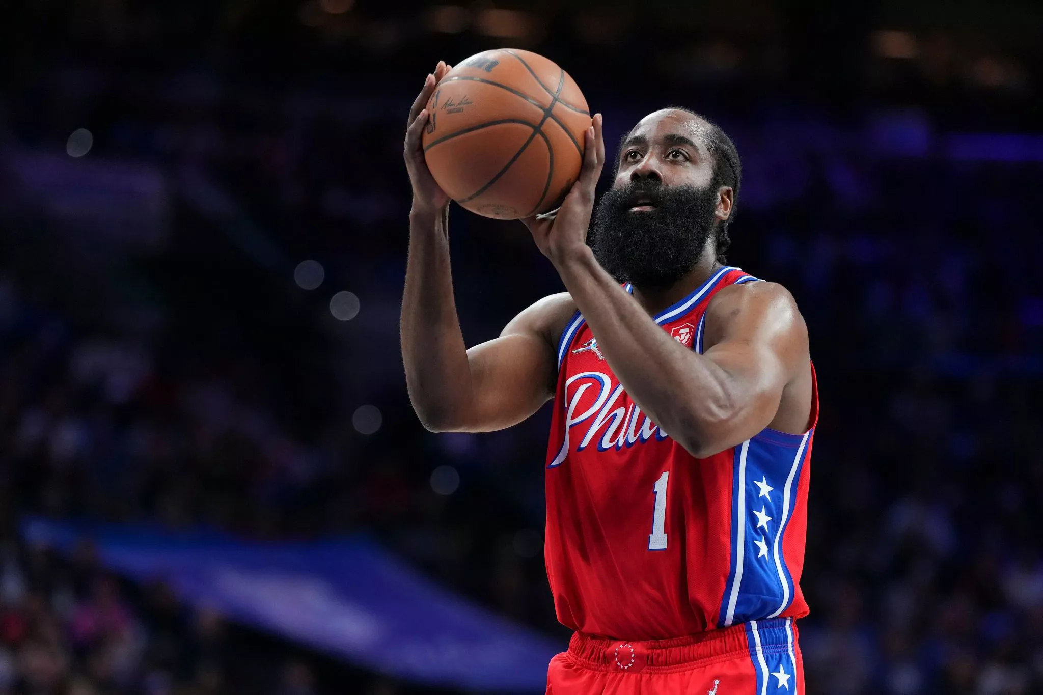 James Harden HD Philadelphia 76ers Wallpaper, HD Sports 4K Wallpaper, Image and Background
