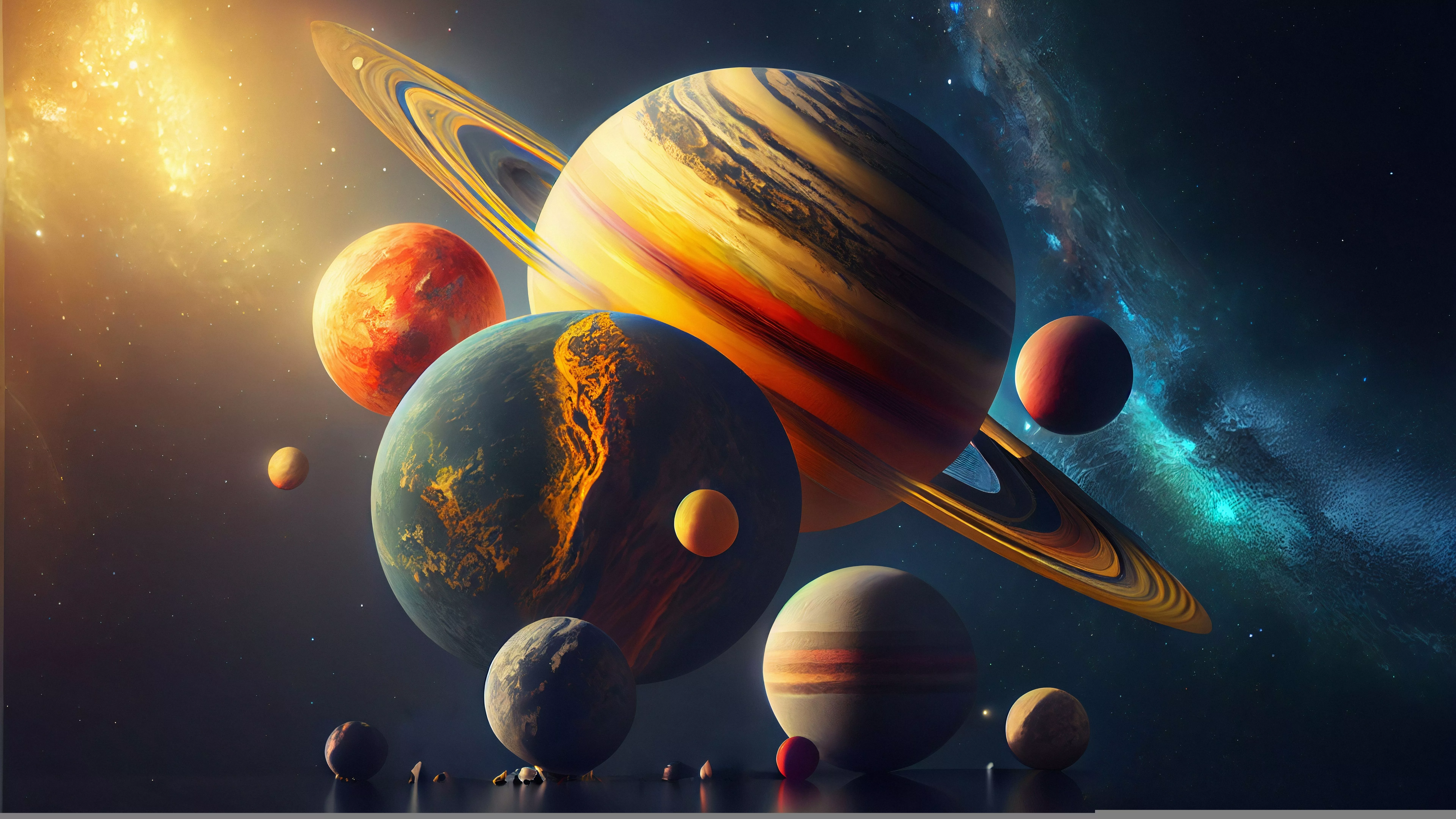 Planets wallpaper hot sale 4k