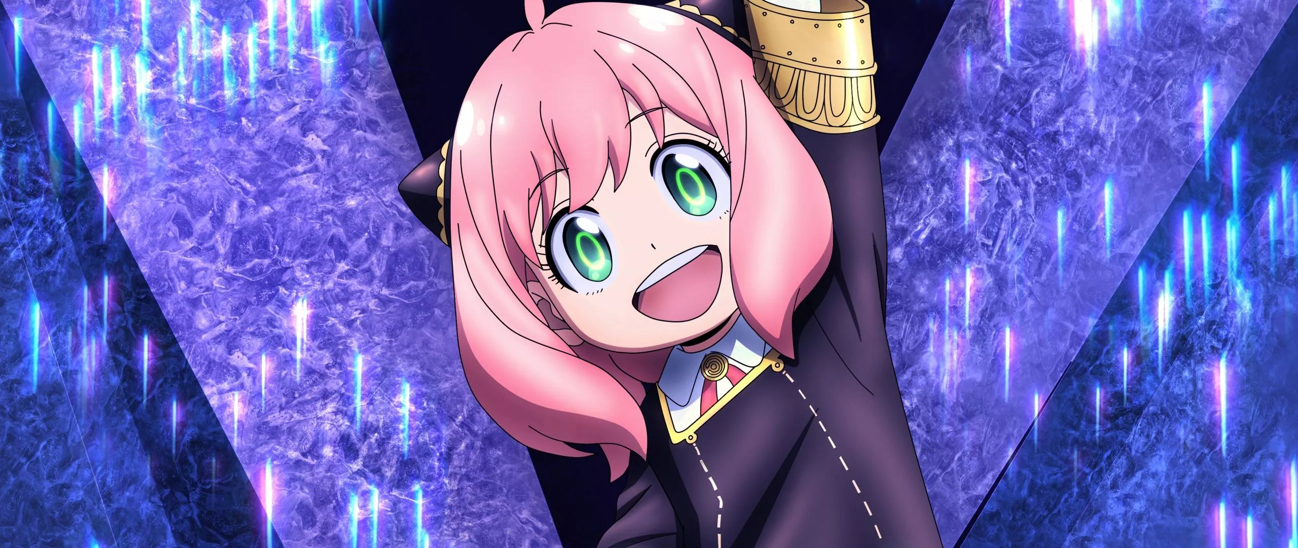 Spy x Family Wallpaper 4K, Anya Forger, Purple aesthetic