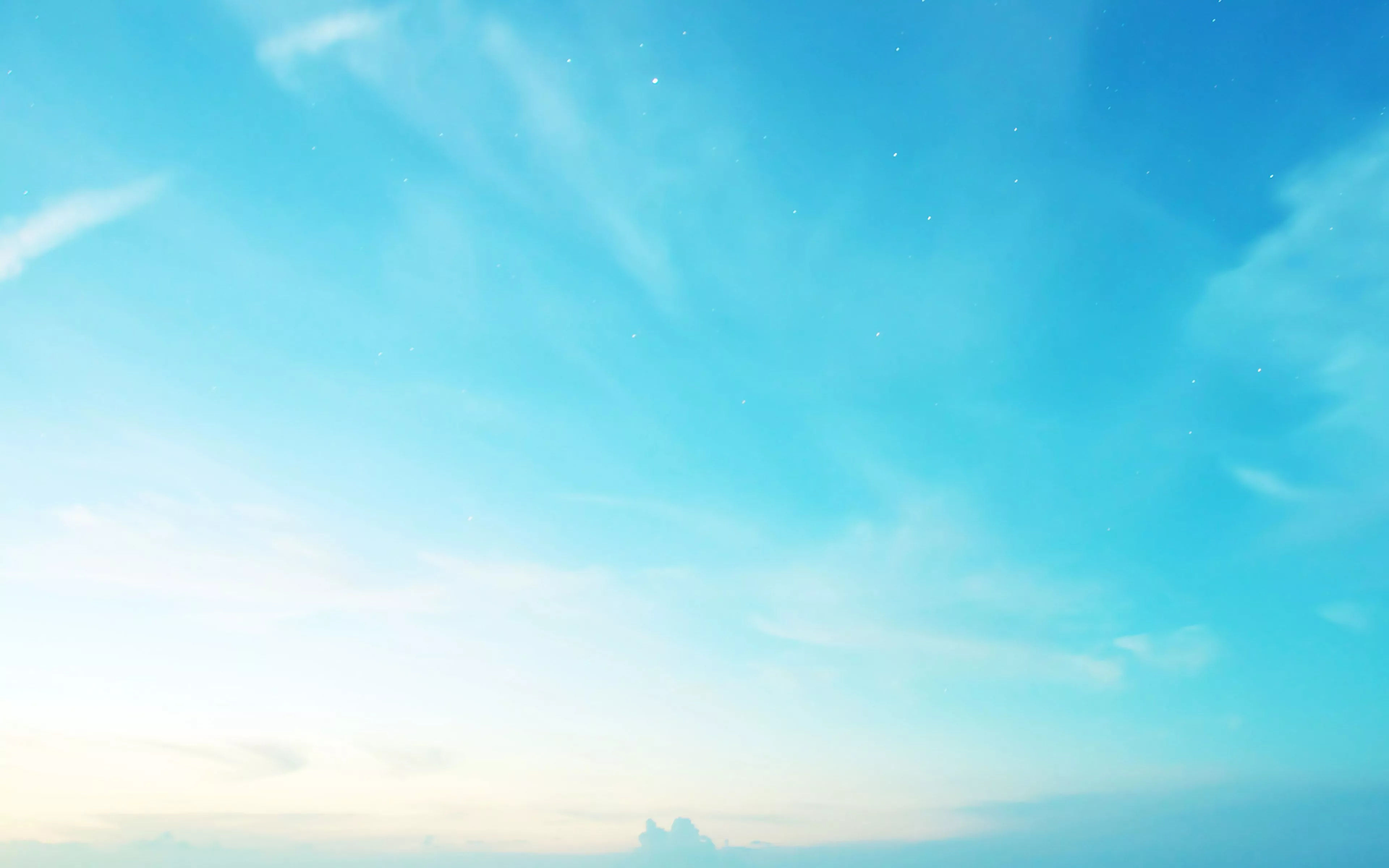 Sky Bright Shiny Morning Nature