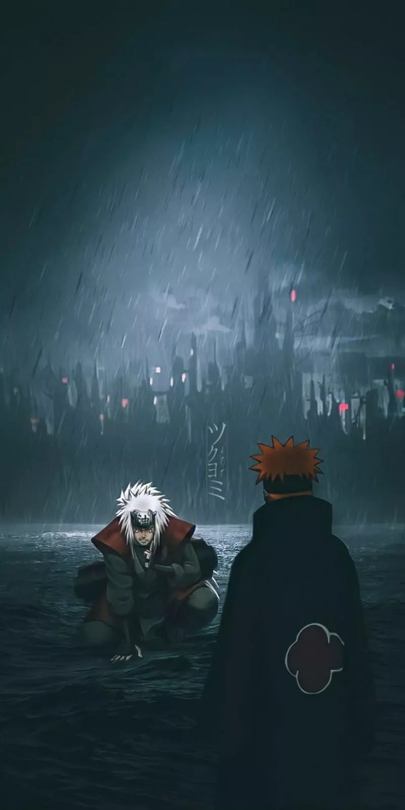 Jiraiya vs Pain, HD phone wallpaper