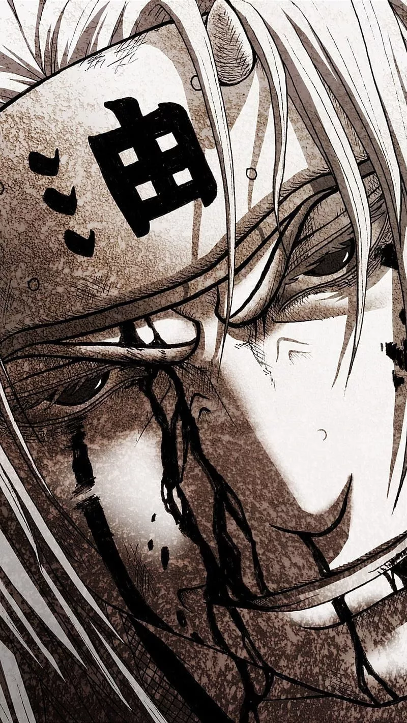 Jiraiya, art, animation, HD phone