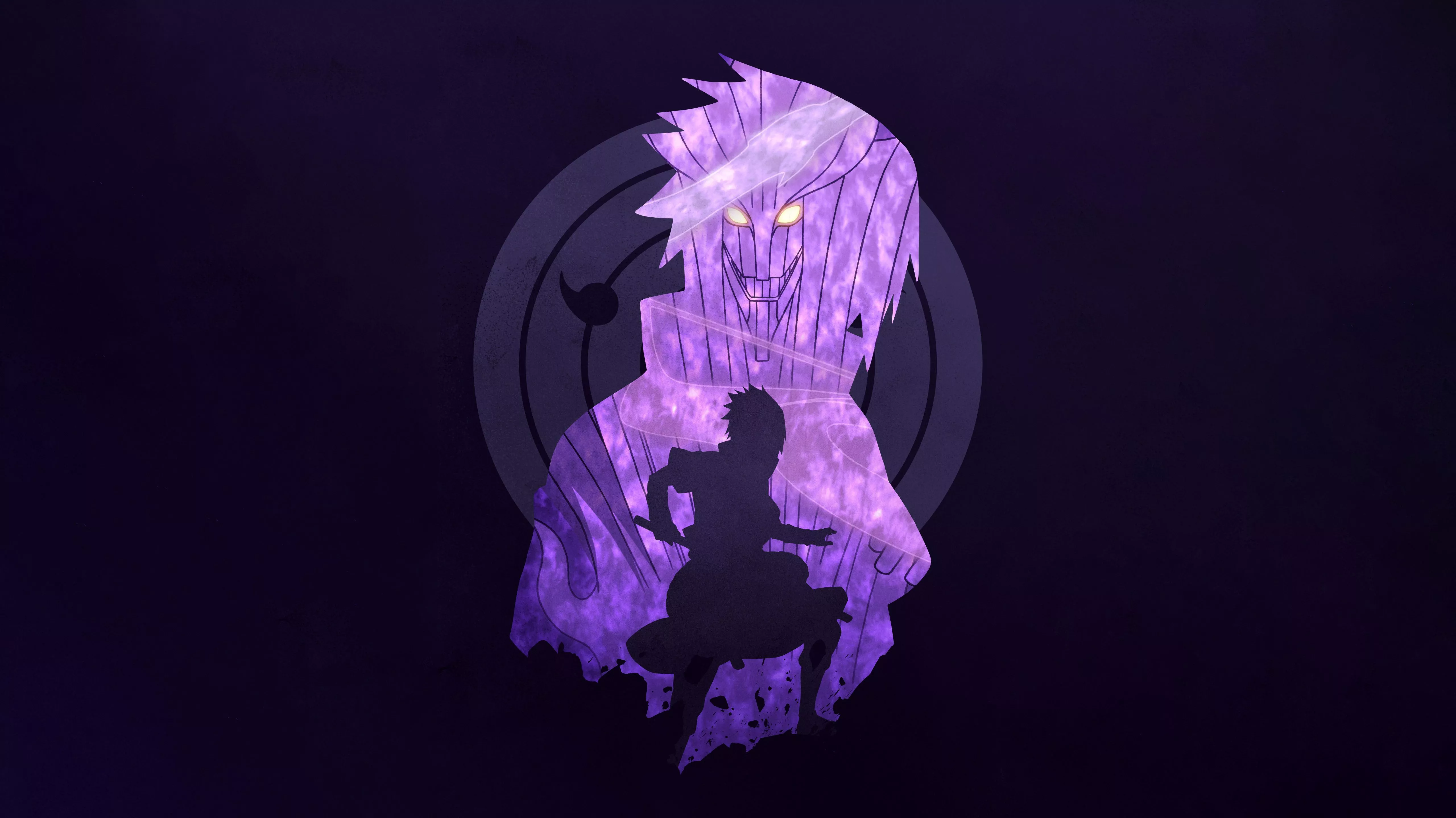 Sasuke Uchiha Wallpaper 4K, Susanoo