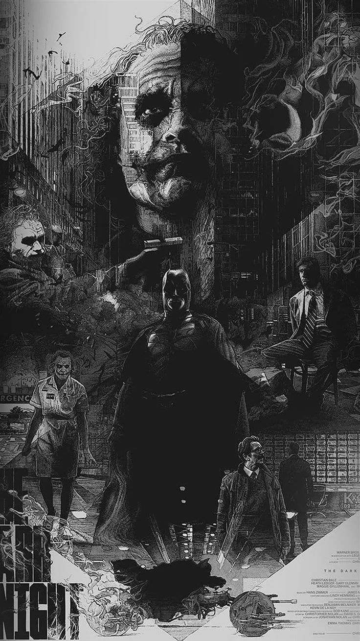 Joker Batman Poster Film Hero
