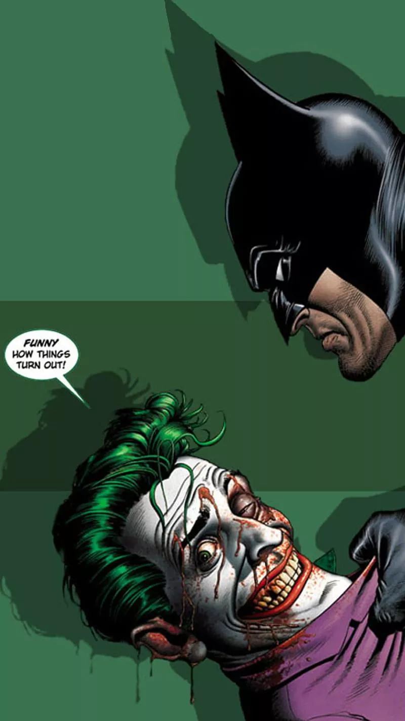 Batman, comics, dc, joker, HD phone