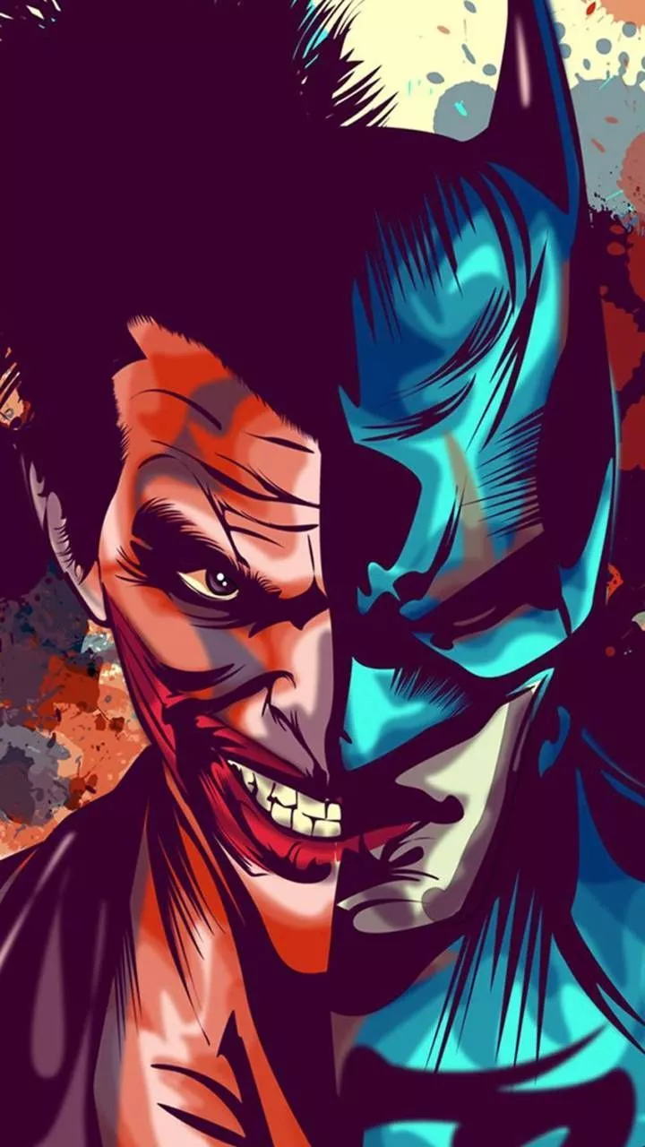 Joker and batman wallpaper