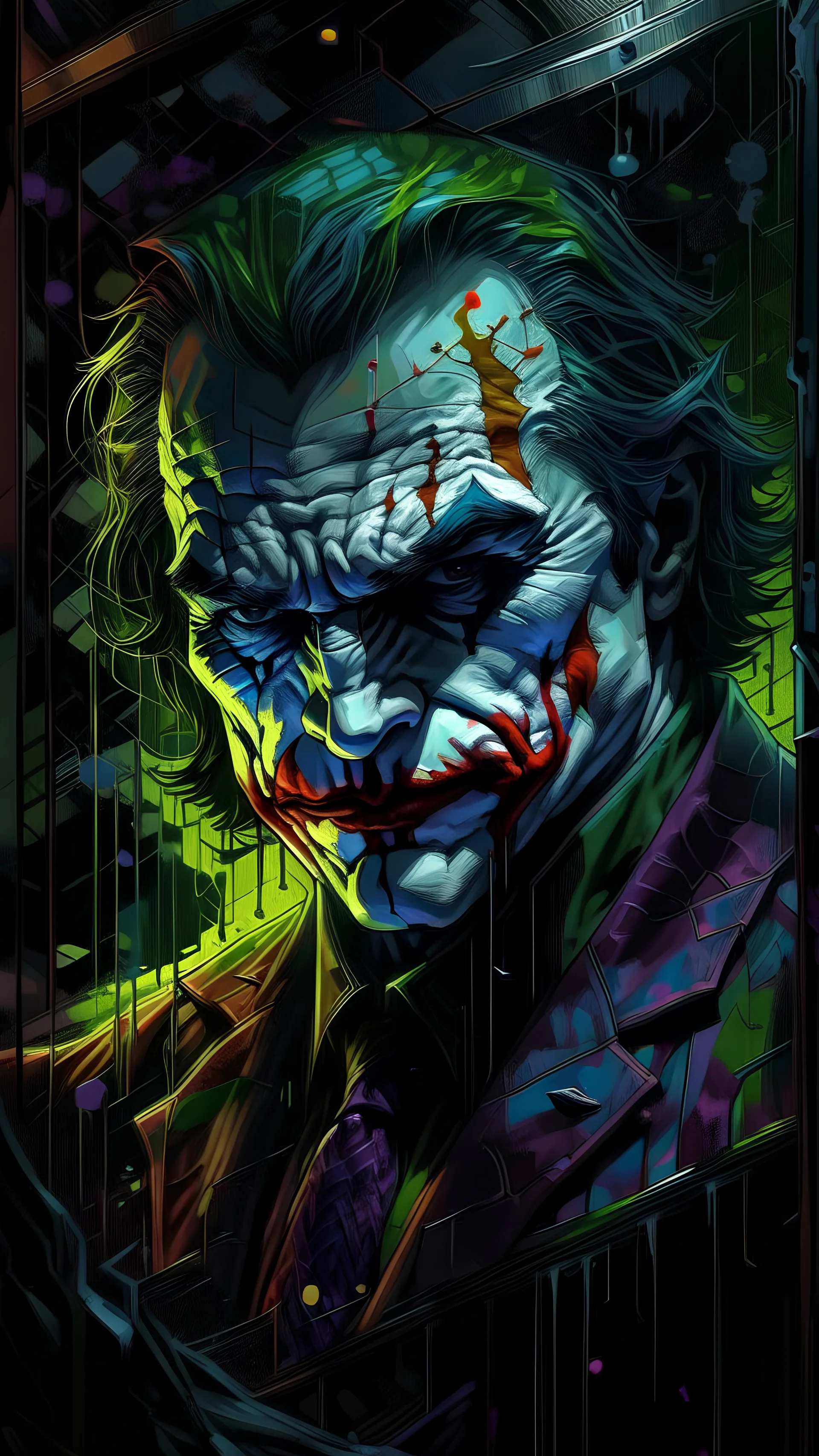 The Joker, a villain from the Batman
