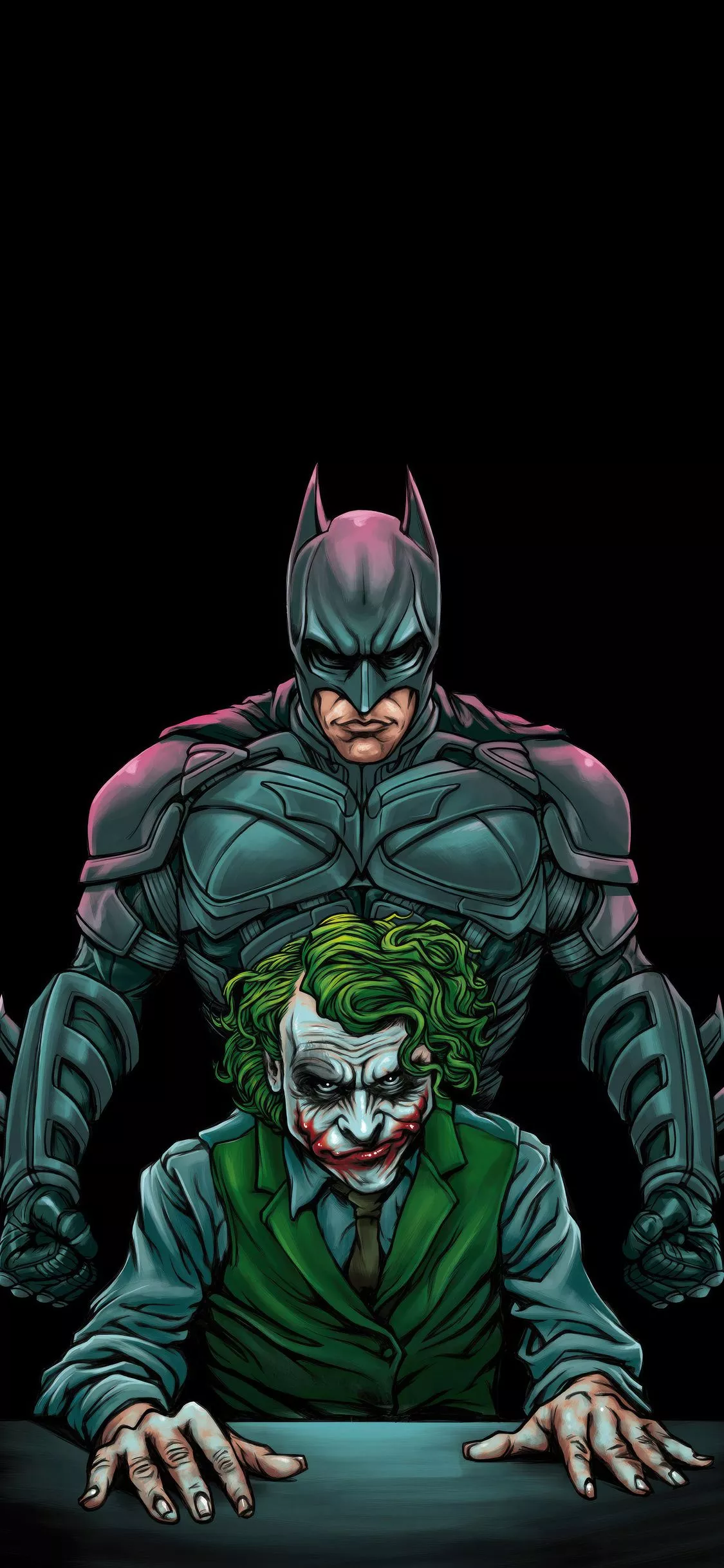 Batman X Joker Oled 5k iPhone