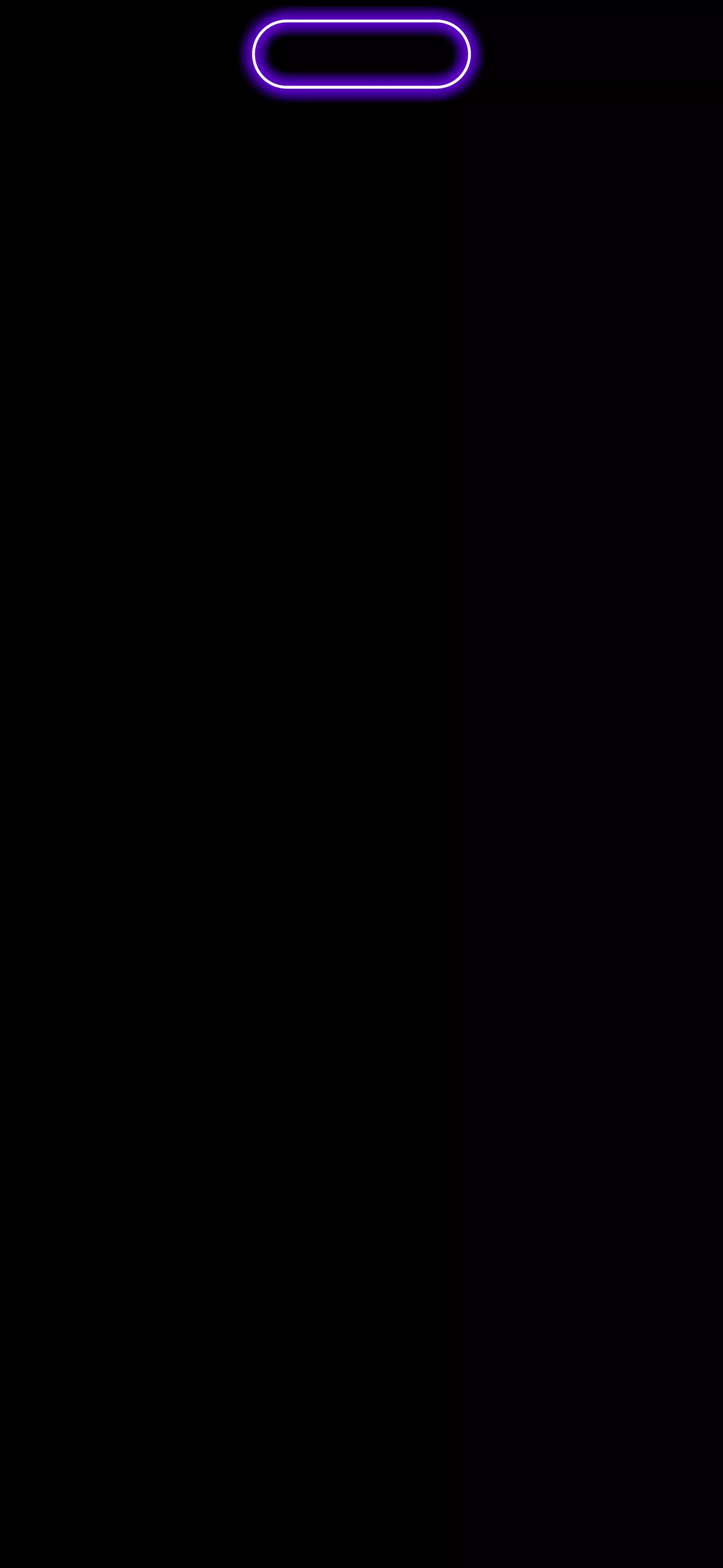 iPhone Dynamic Island Glowing Purple