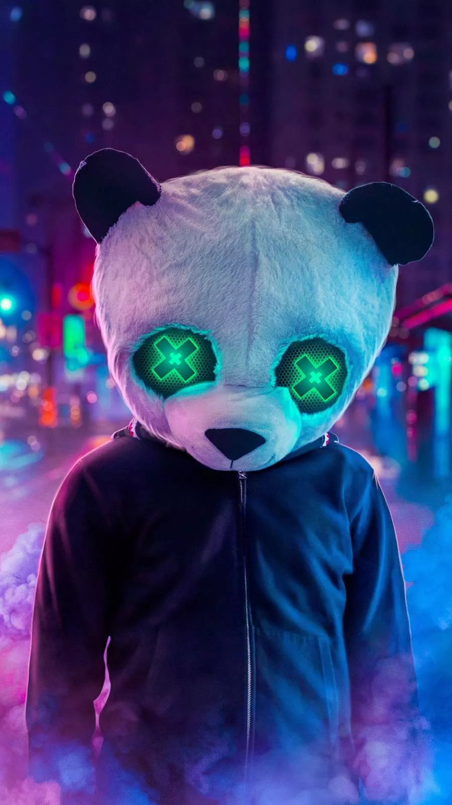 Panda Style iPhone Wallpaper