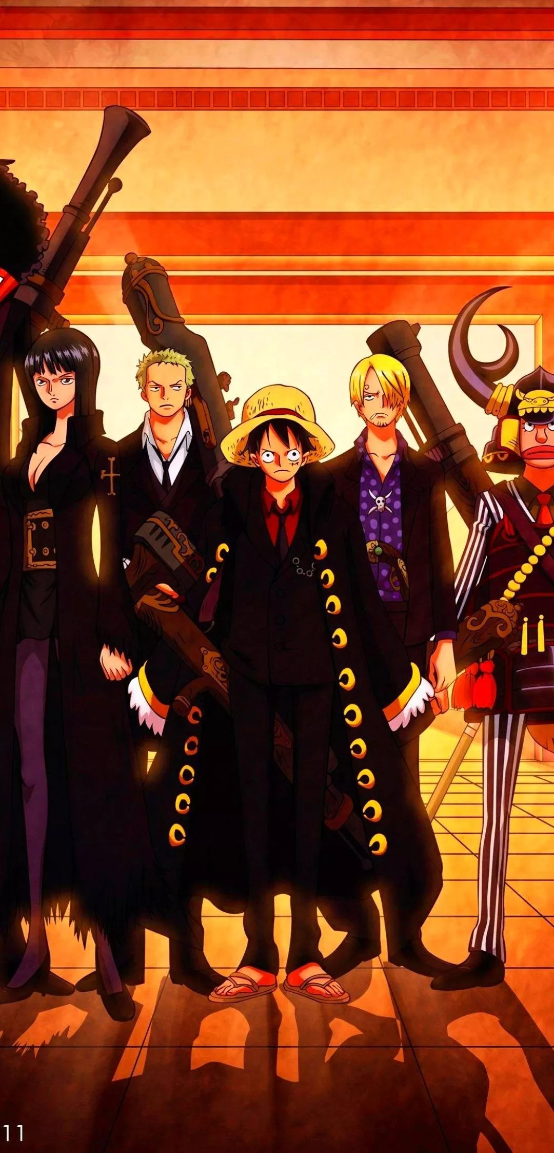 Nico Robin Monkey D. Luffy Roronoa Zoro