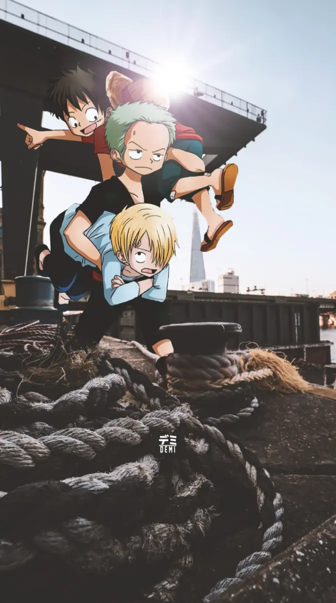 Luffy Zoro Sanji wallpaper