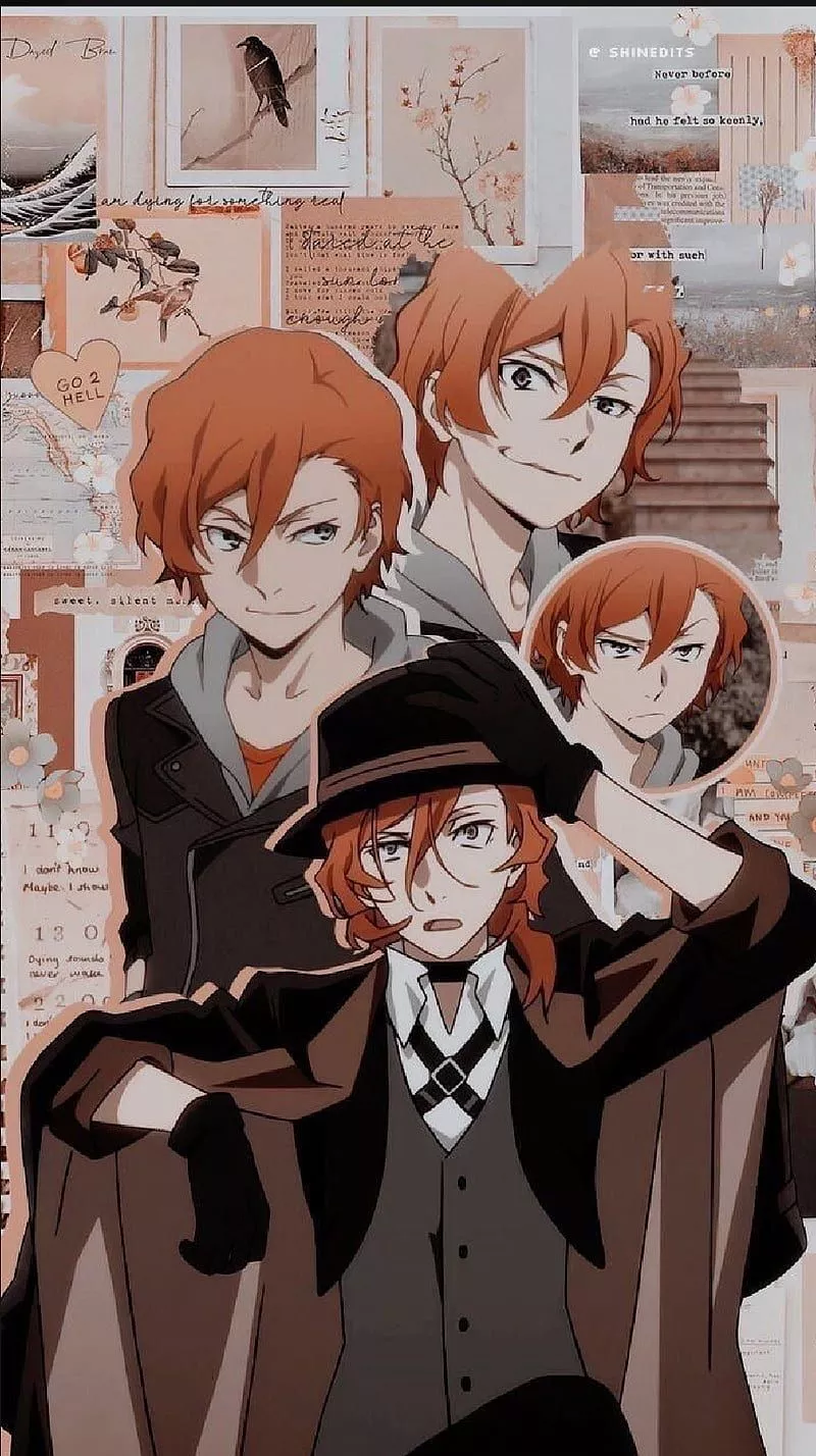 Chuuya Nakahara, bungou stray dogs, HD