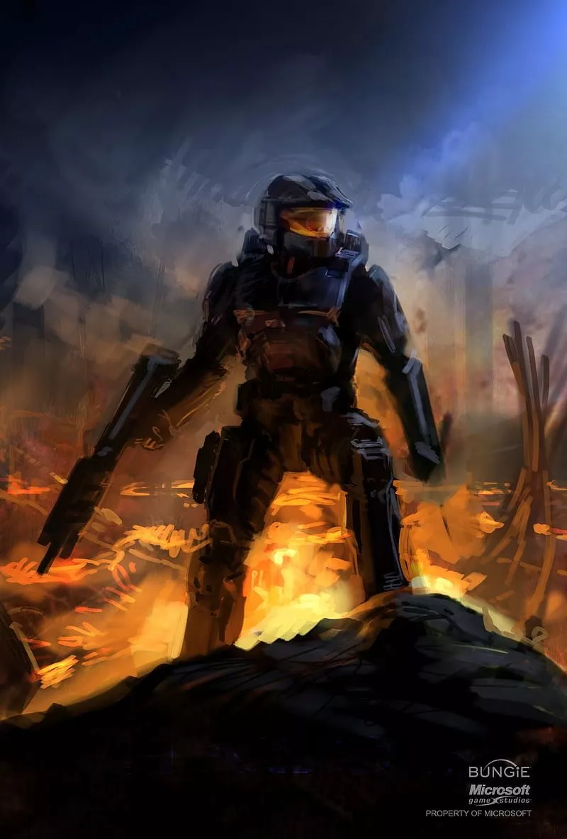 HD halo 3 chief wallpaper