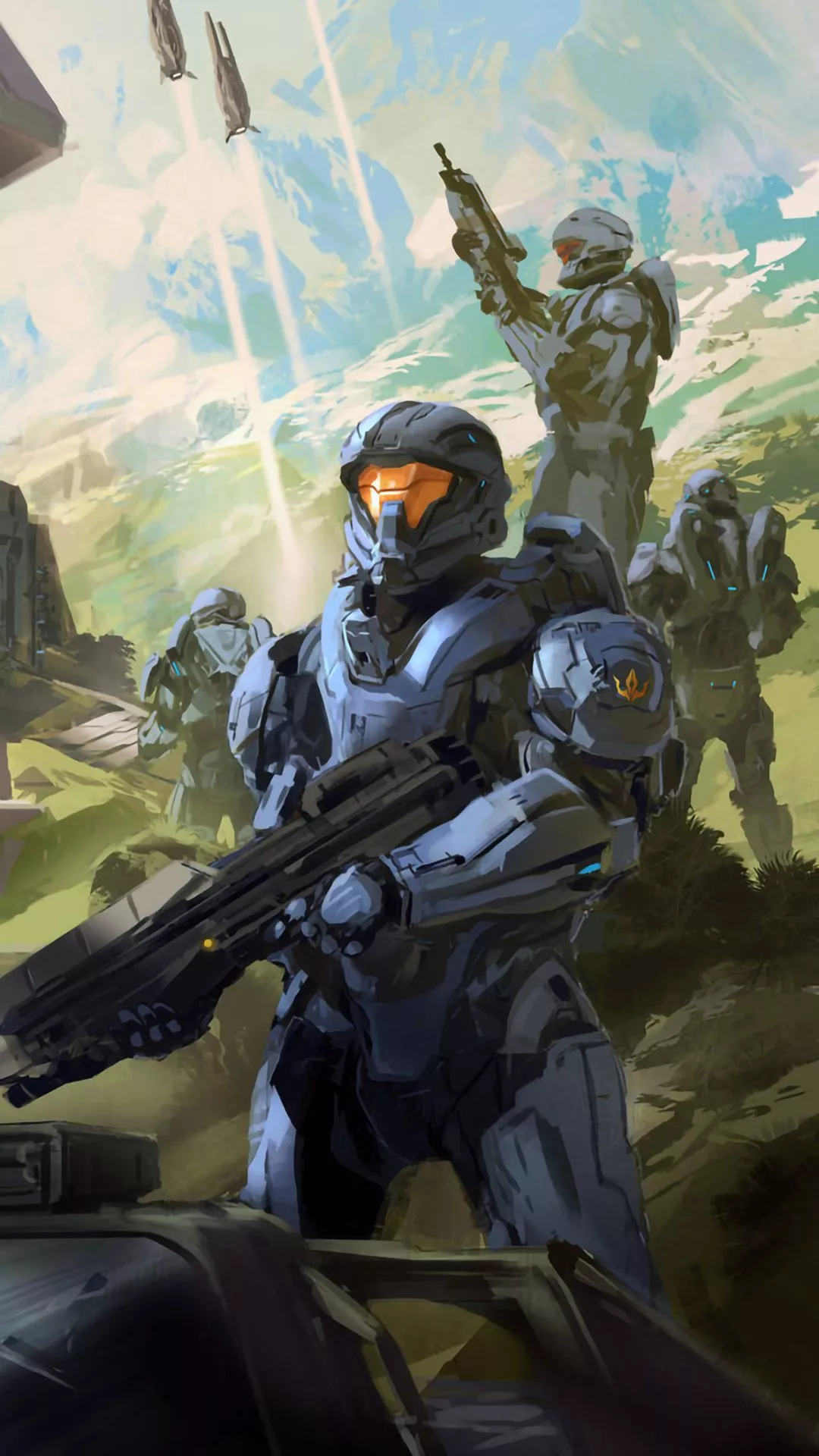 Halo phone wallpaper collection