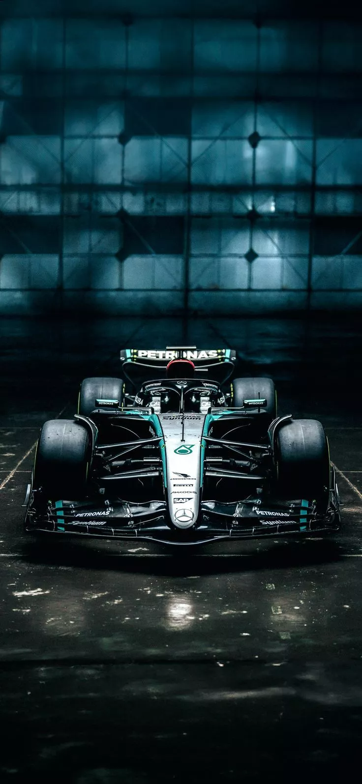 Mercedes AMG Petronas F1 iPhone Wallpaper