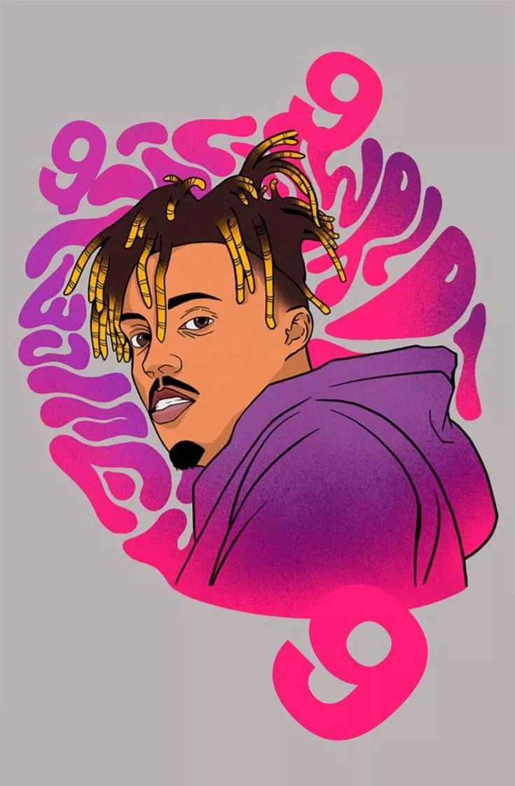 Anime Cartoon Juice Wrld Wallpaper