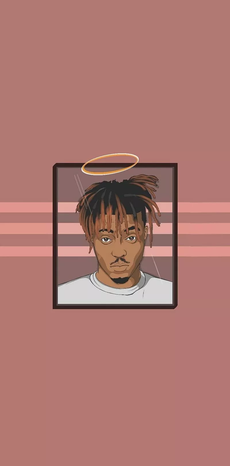 Juice wrld, 999, angel, pink, rap, HD