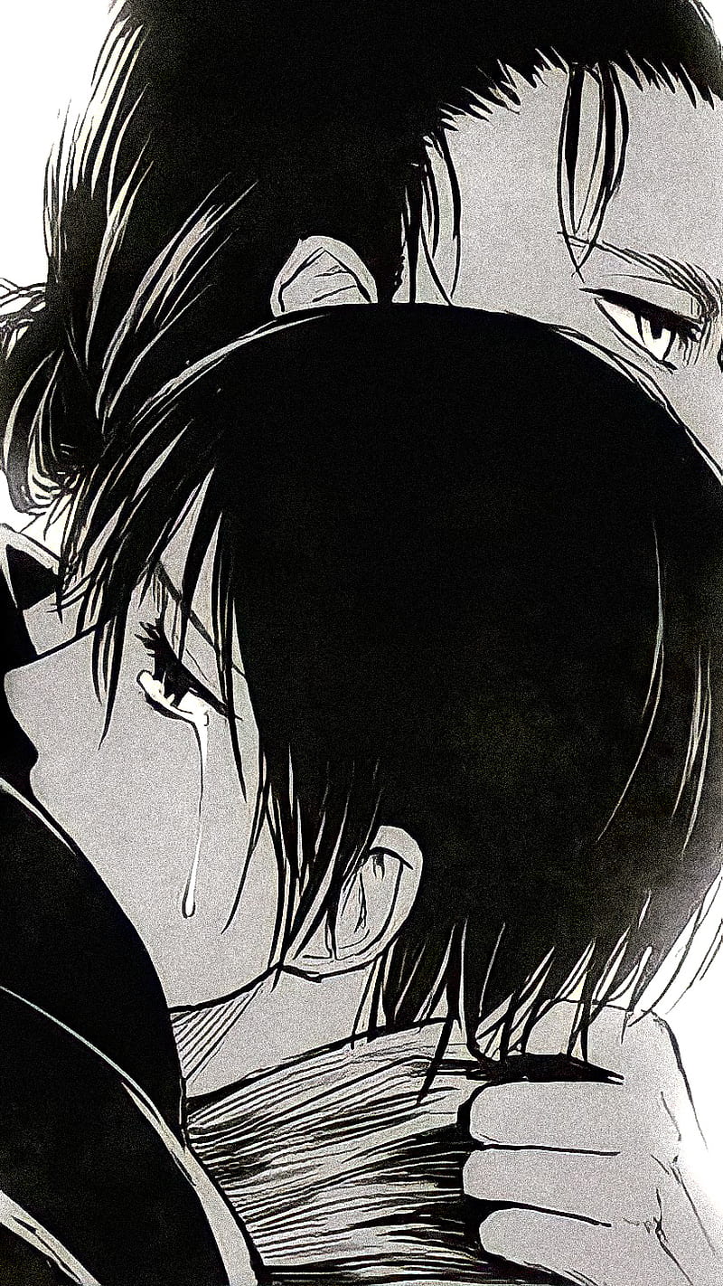 HD eren mikasa wallpaper