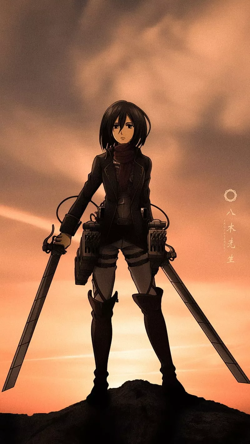 Mikasa Ackerman, snk, eren, shingeki no