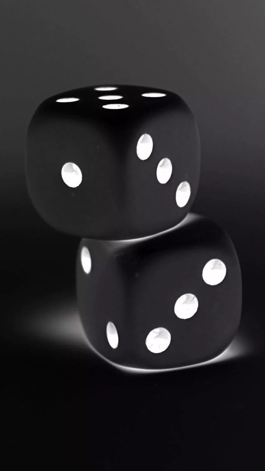 Black Dice HD phone wallpaper
