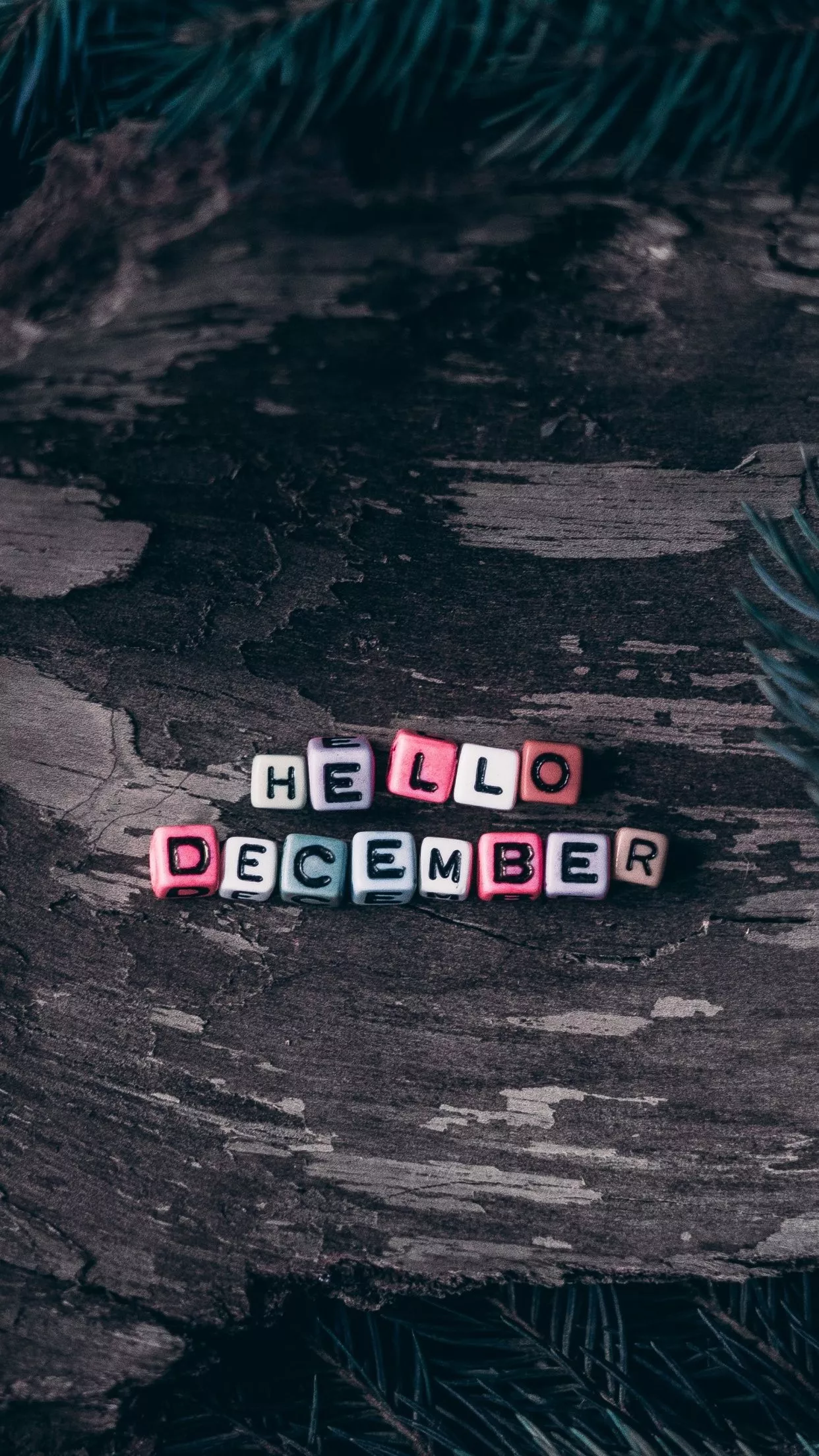 Hello December Wallpaper 4K, Dice