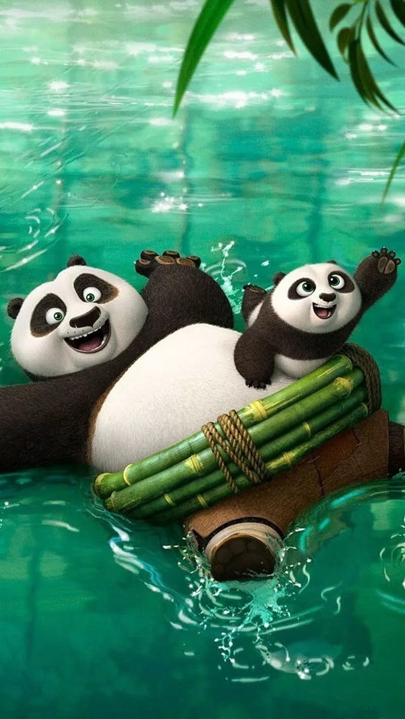 Kung Fu Panda Swimming, kung fu panda