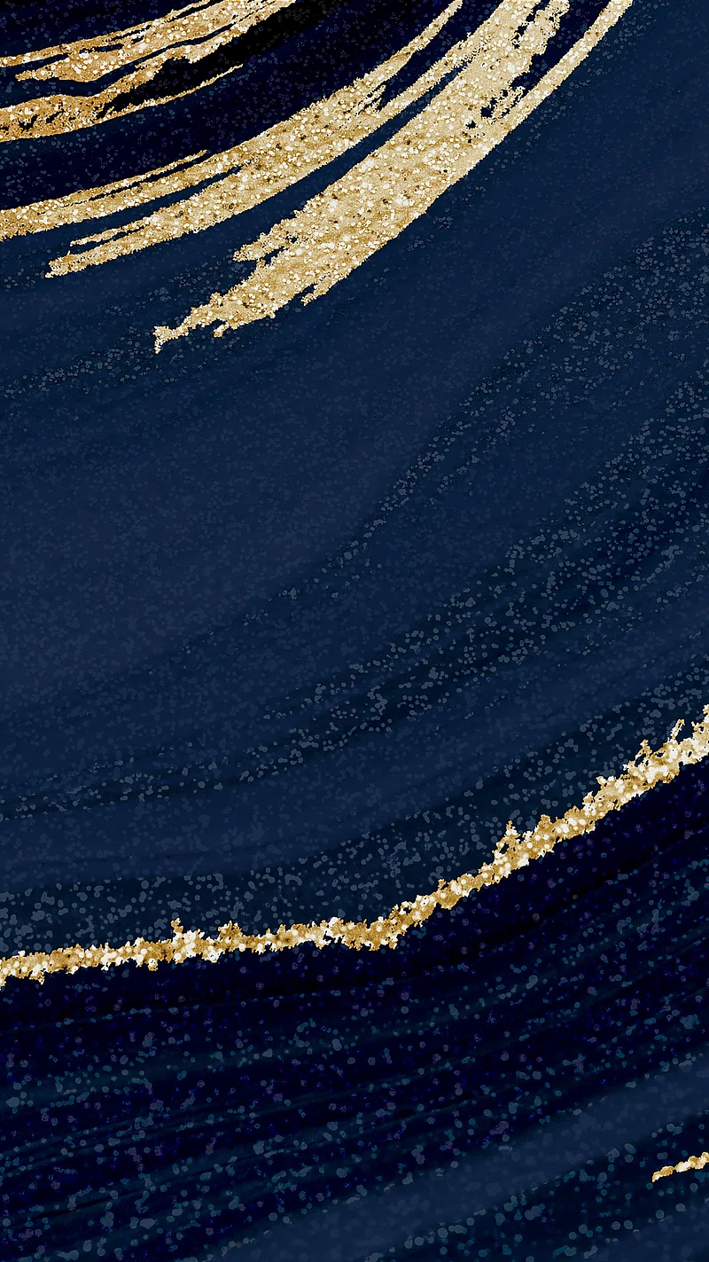 Marble Blue Gold Background Image