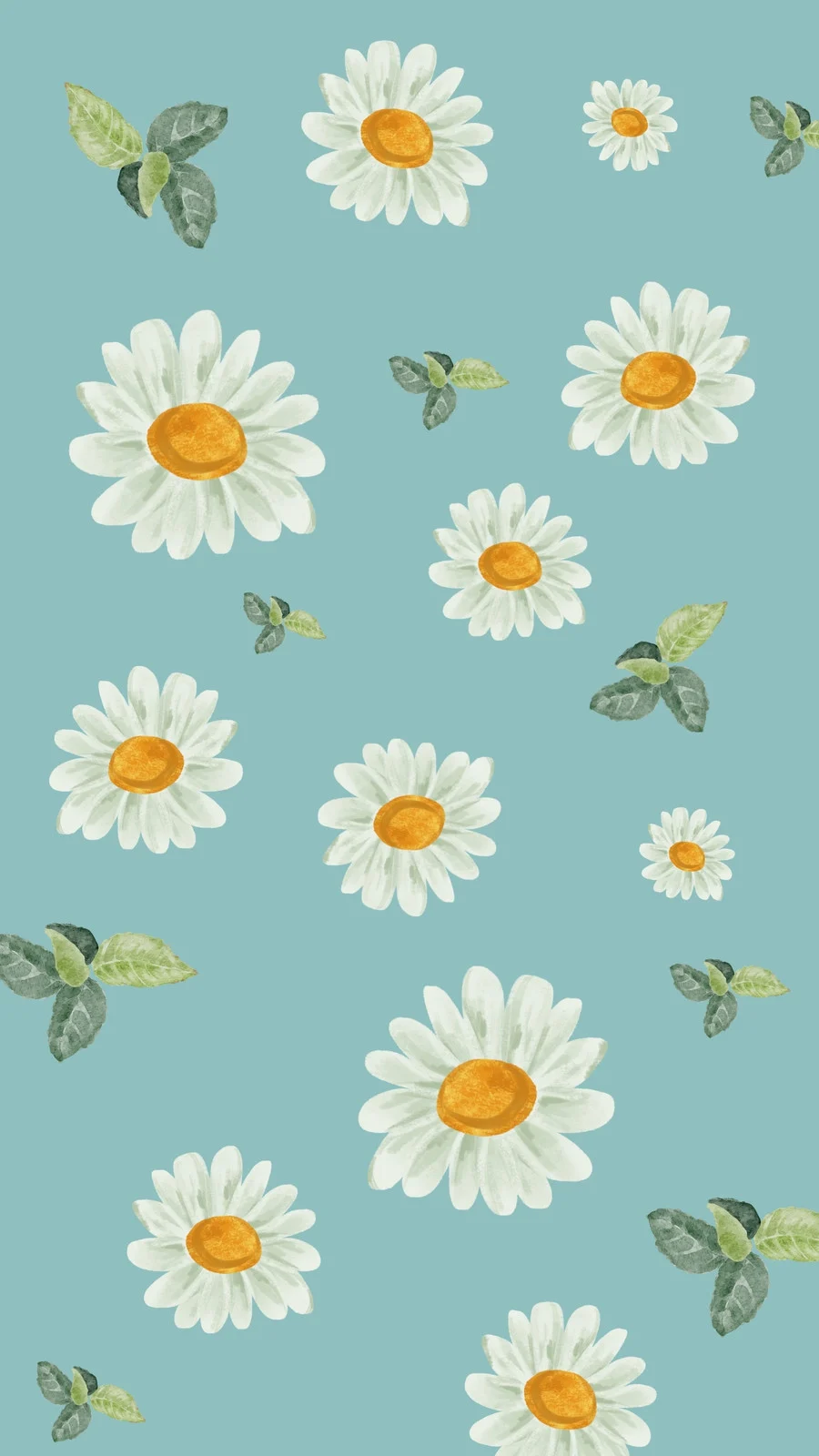 customizable daisy wallpaper