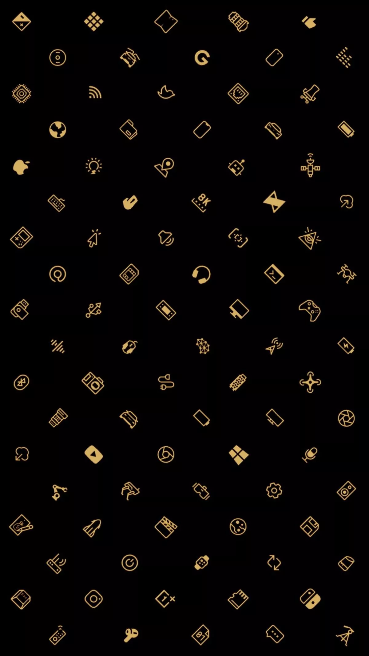 MKBHD Icon Black And Yellow Free