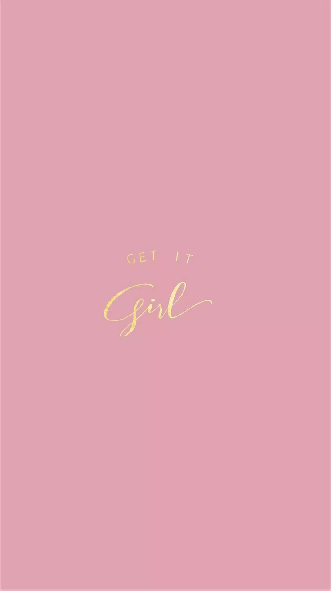 iPhone Pink Aesthetic Girl Wallpaper