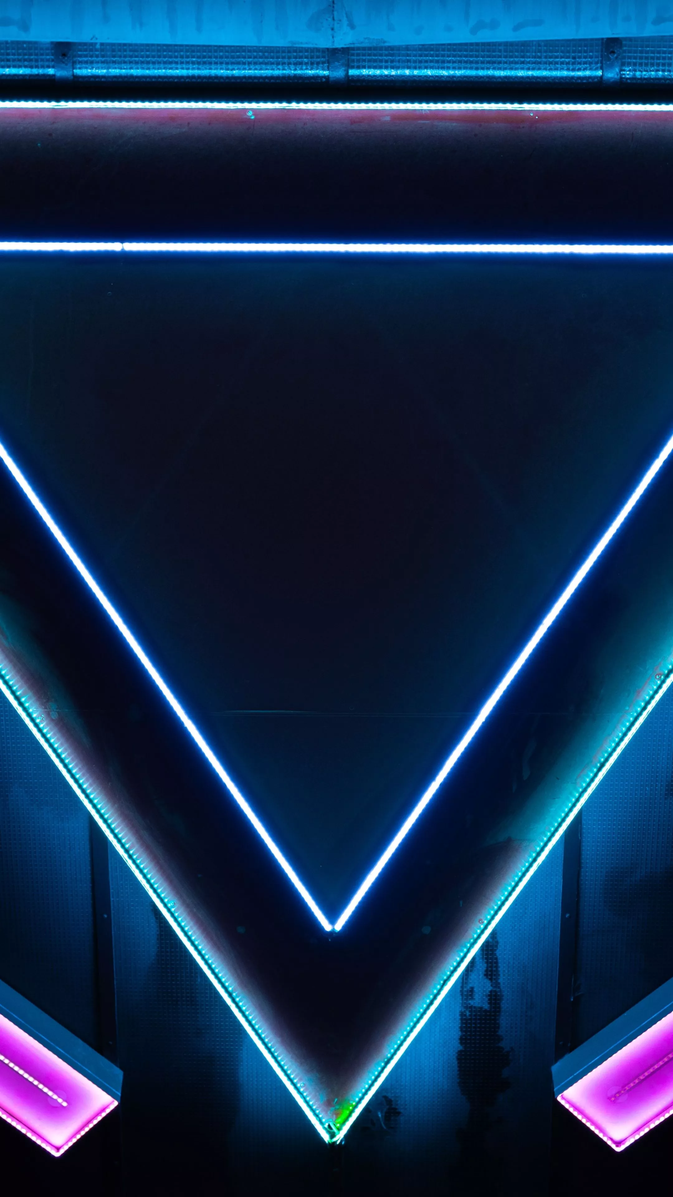 Download Artistic Neon Phone Wallpaper