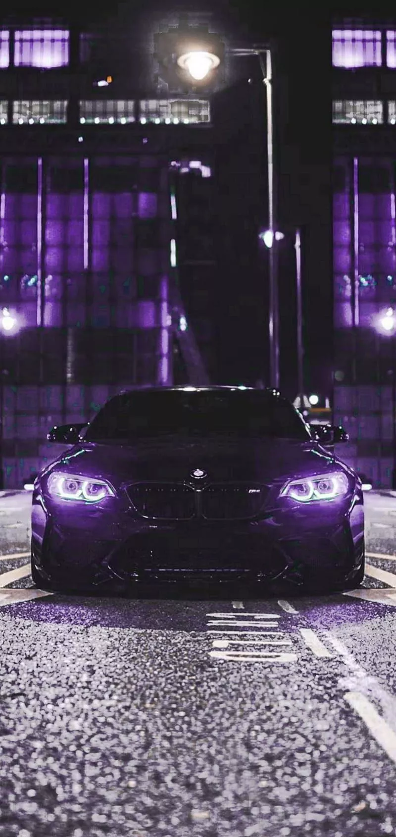 Purple Car, speed, HD phone wallpaper