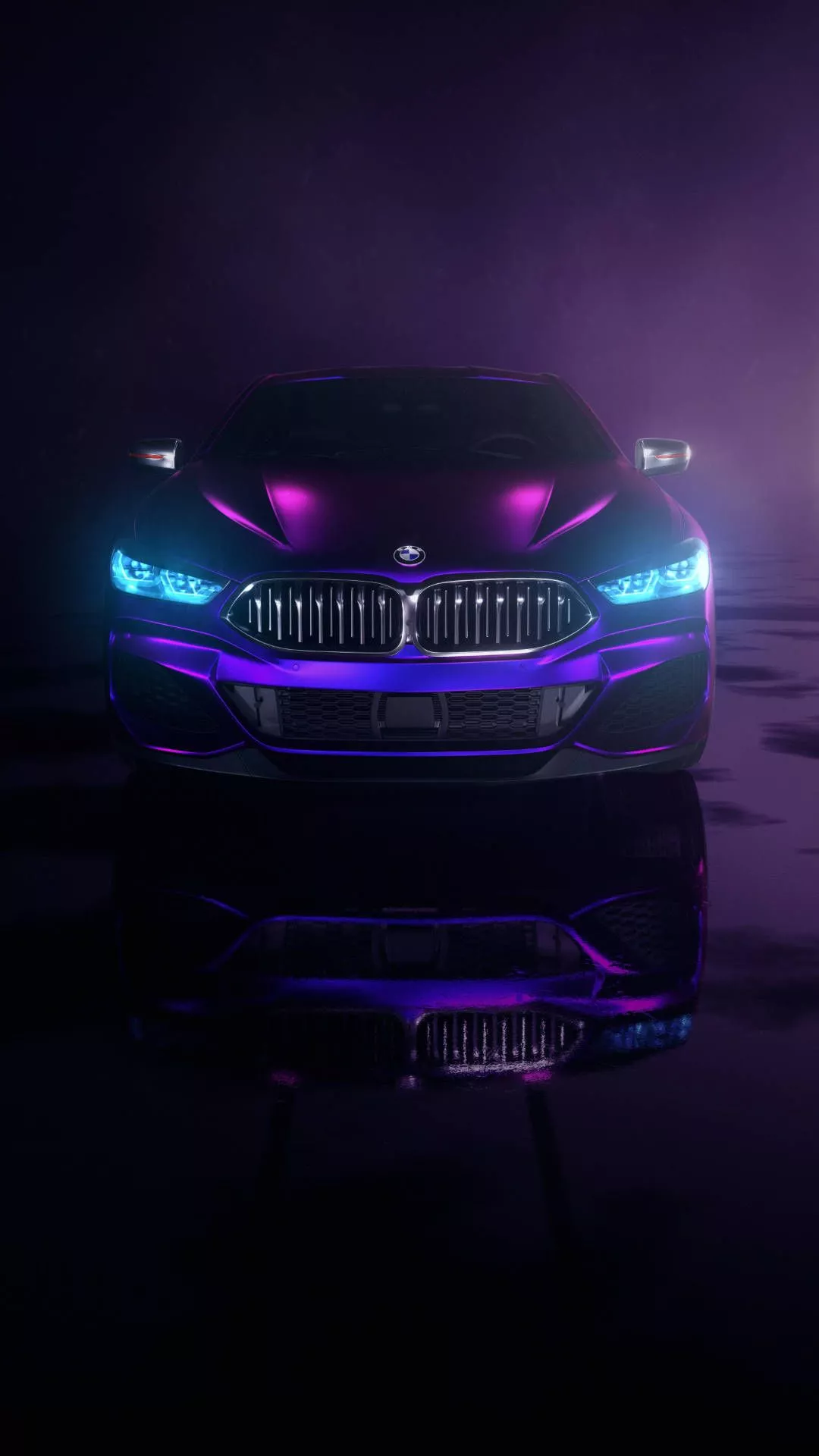 Black And Purple Aesthetic Car