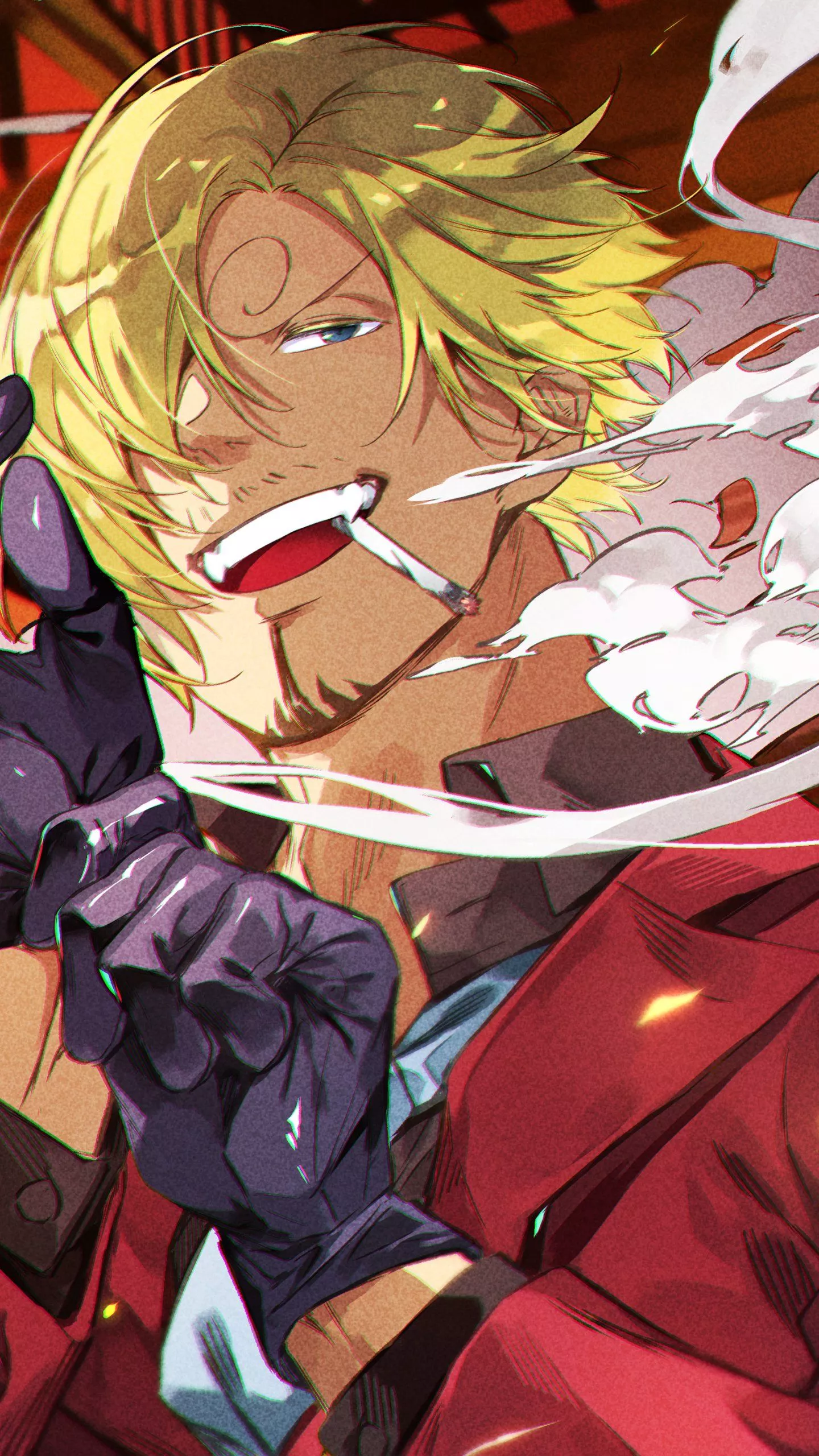 Sanji (One Piece) Phone Wallpaper