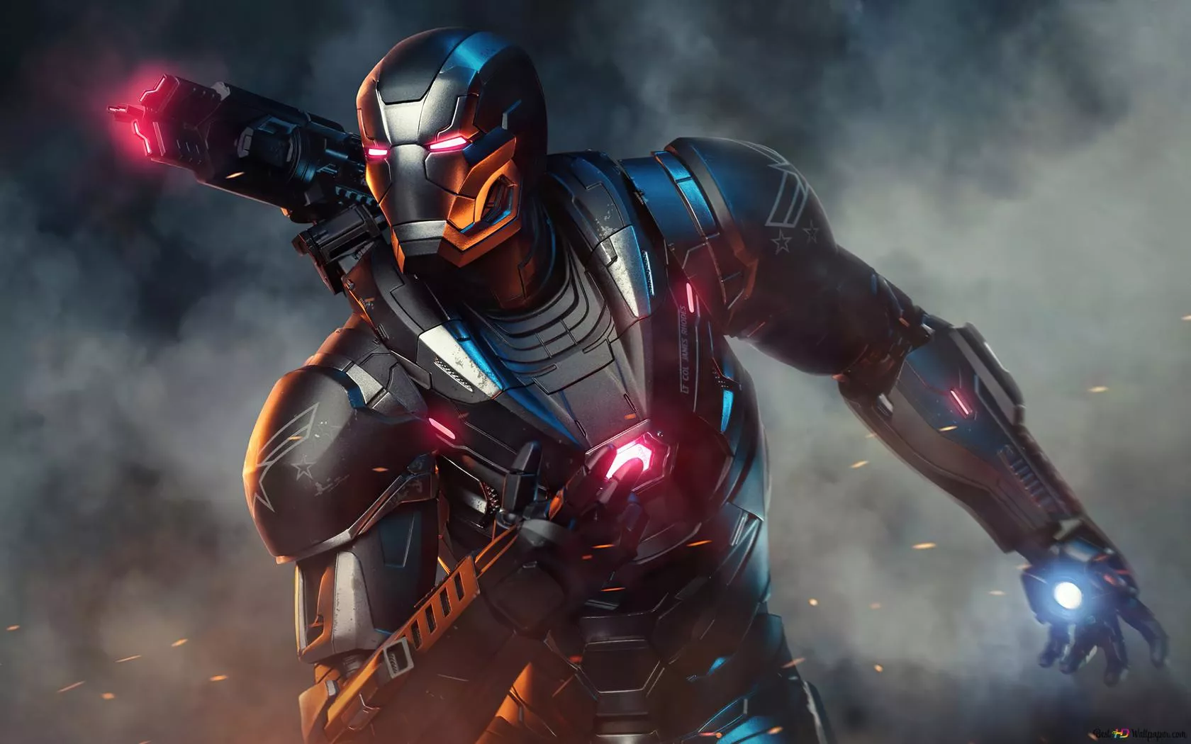 War Machine (James Rhodes) 4K wallpaper