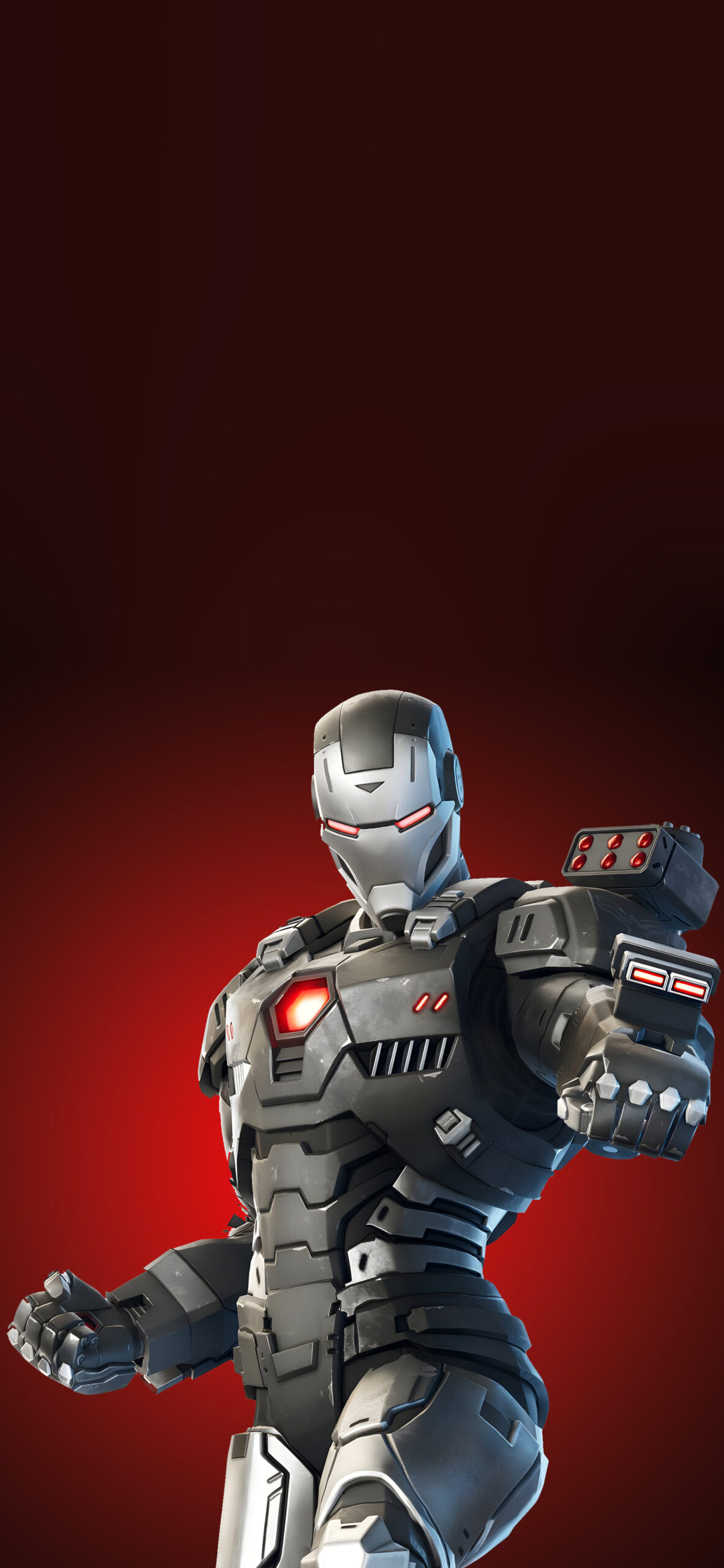 War Machine Fortnite Red Glow