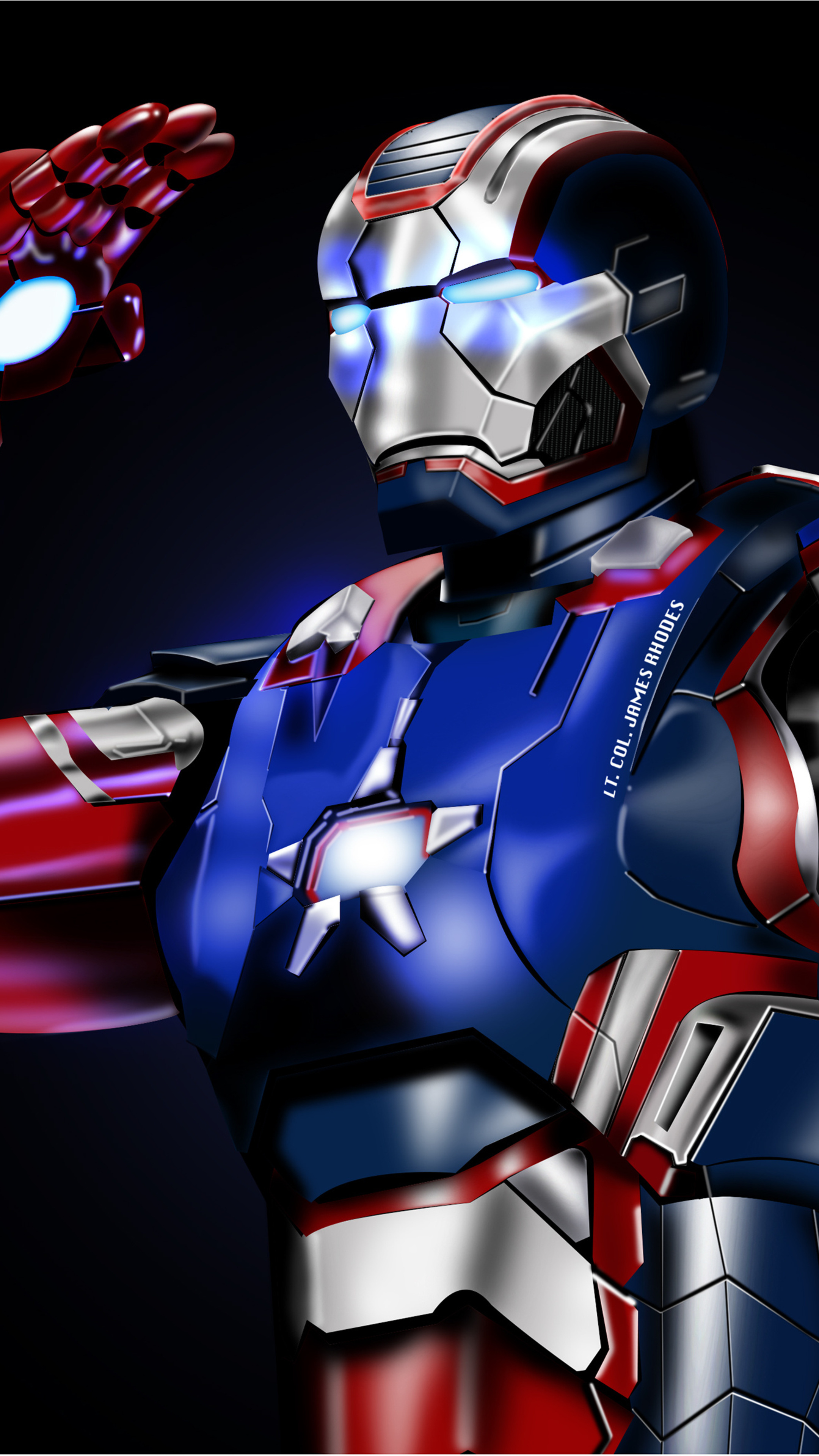 Iron Patriot Wallpaper