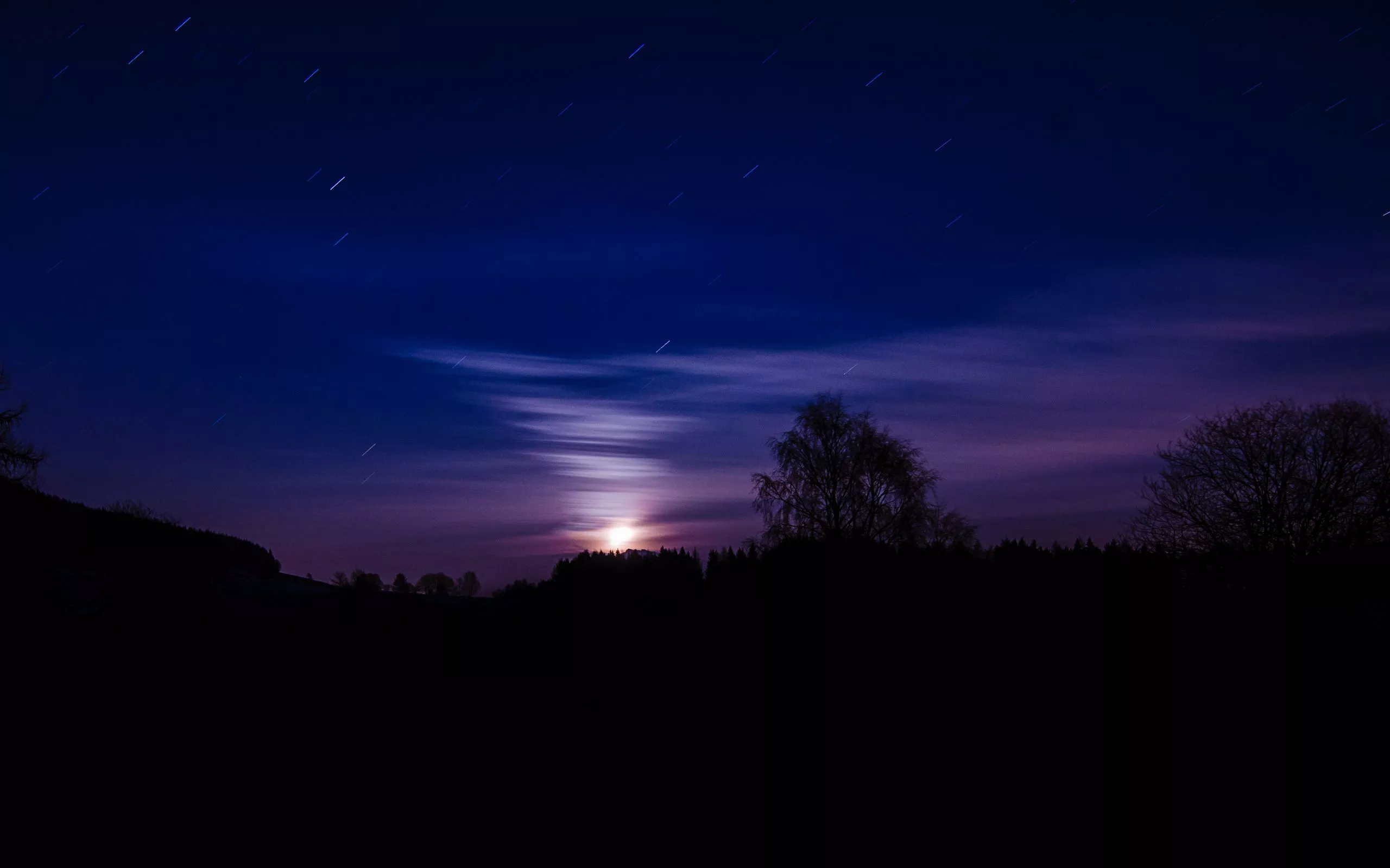 Download wallpaper 2560x1600 sky, night